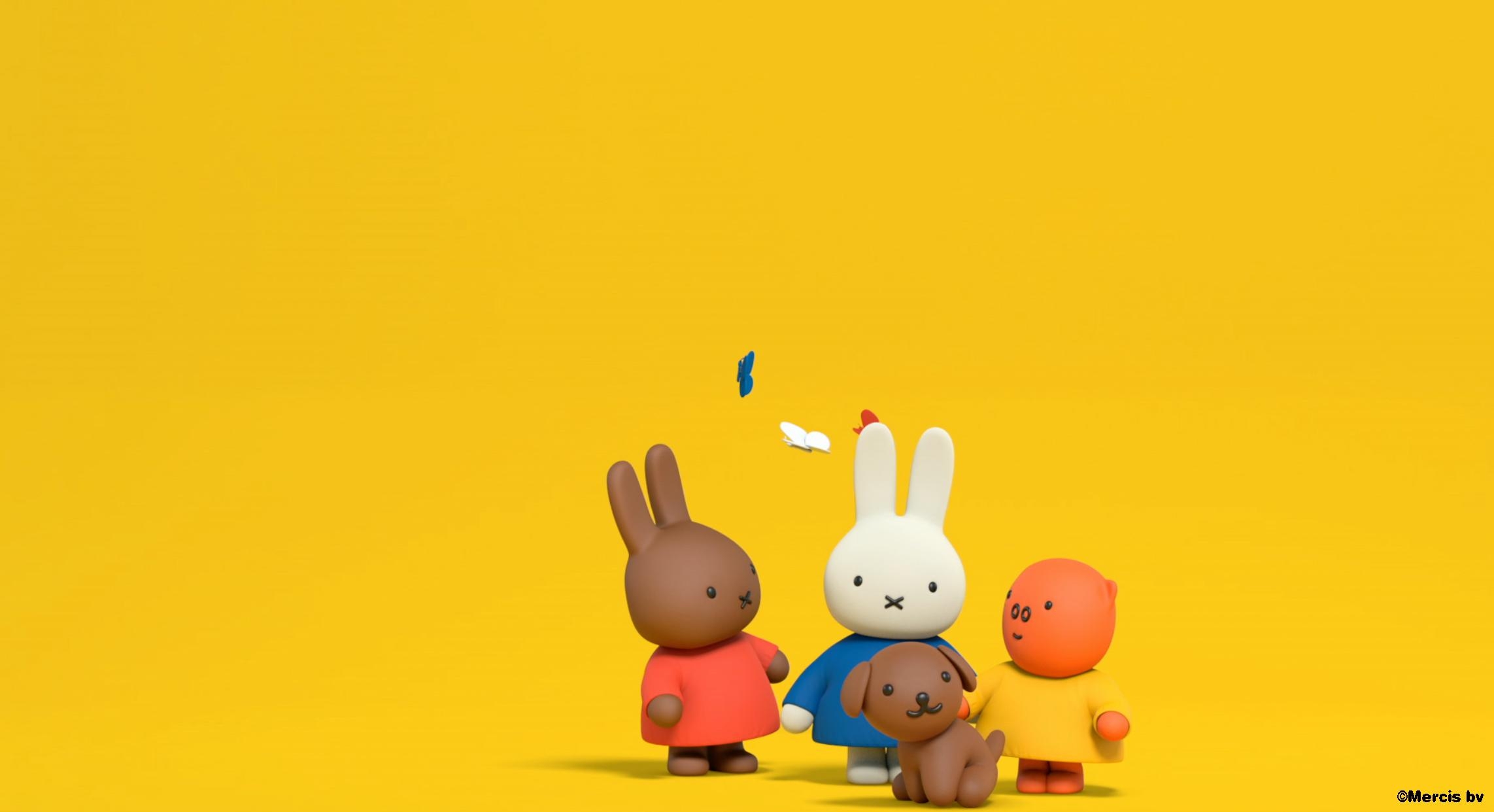 2290x1250 Miffy comes after dinnertime, but before bedtime? #MiffyTime of course! Watch Miffy on TinyPop at 7pm tonight, Desktop