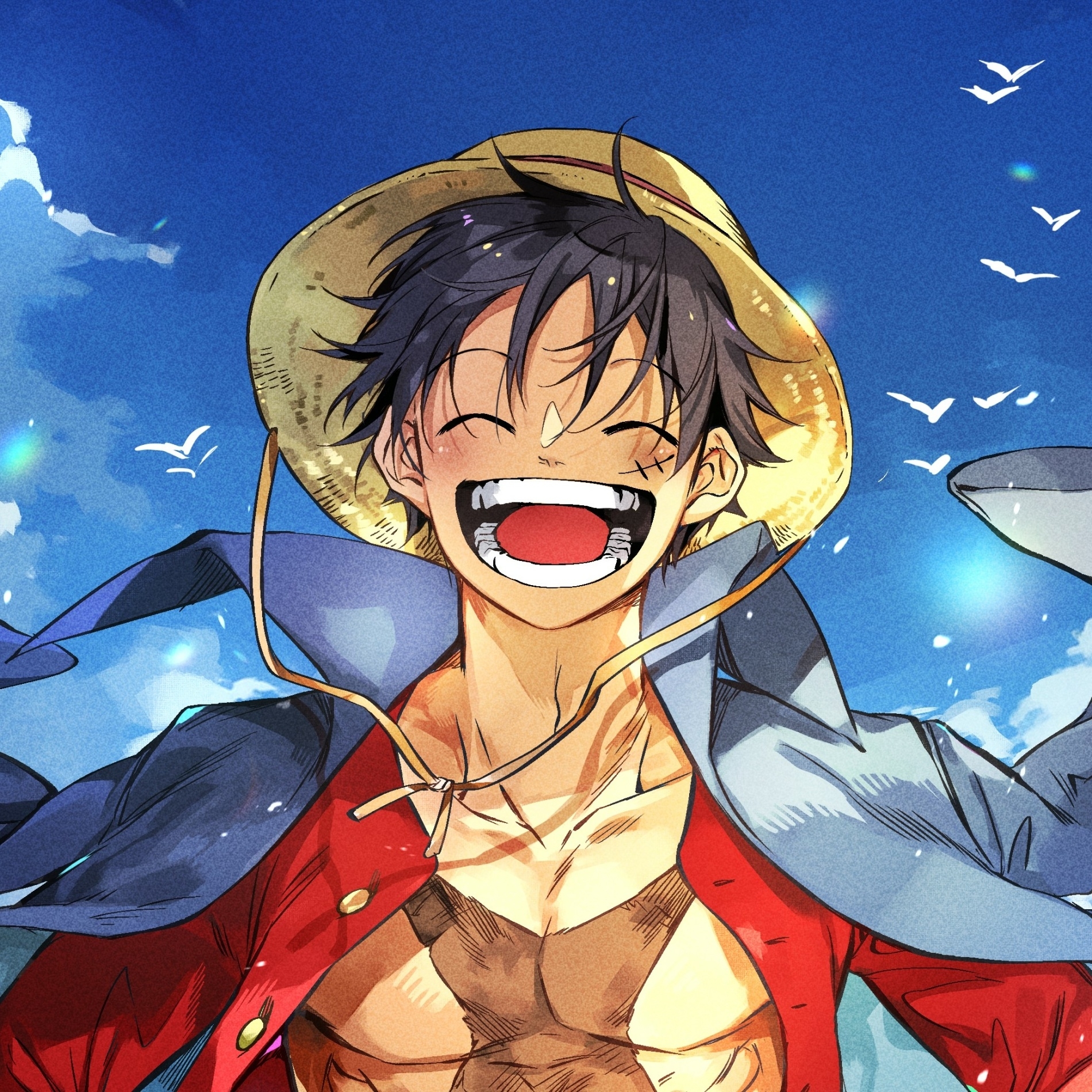 1900x1900 Monkey D. Luffy Profile Picture, Pfp, Avatar, Dp, icon [ HQ ], Phone