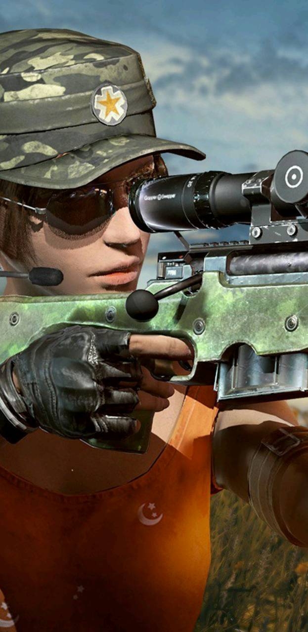 630x1280 digitechno: Wallpaper Pubg Sniper, Phone