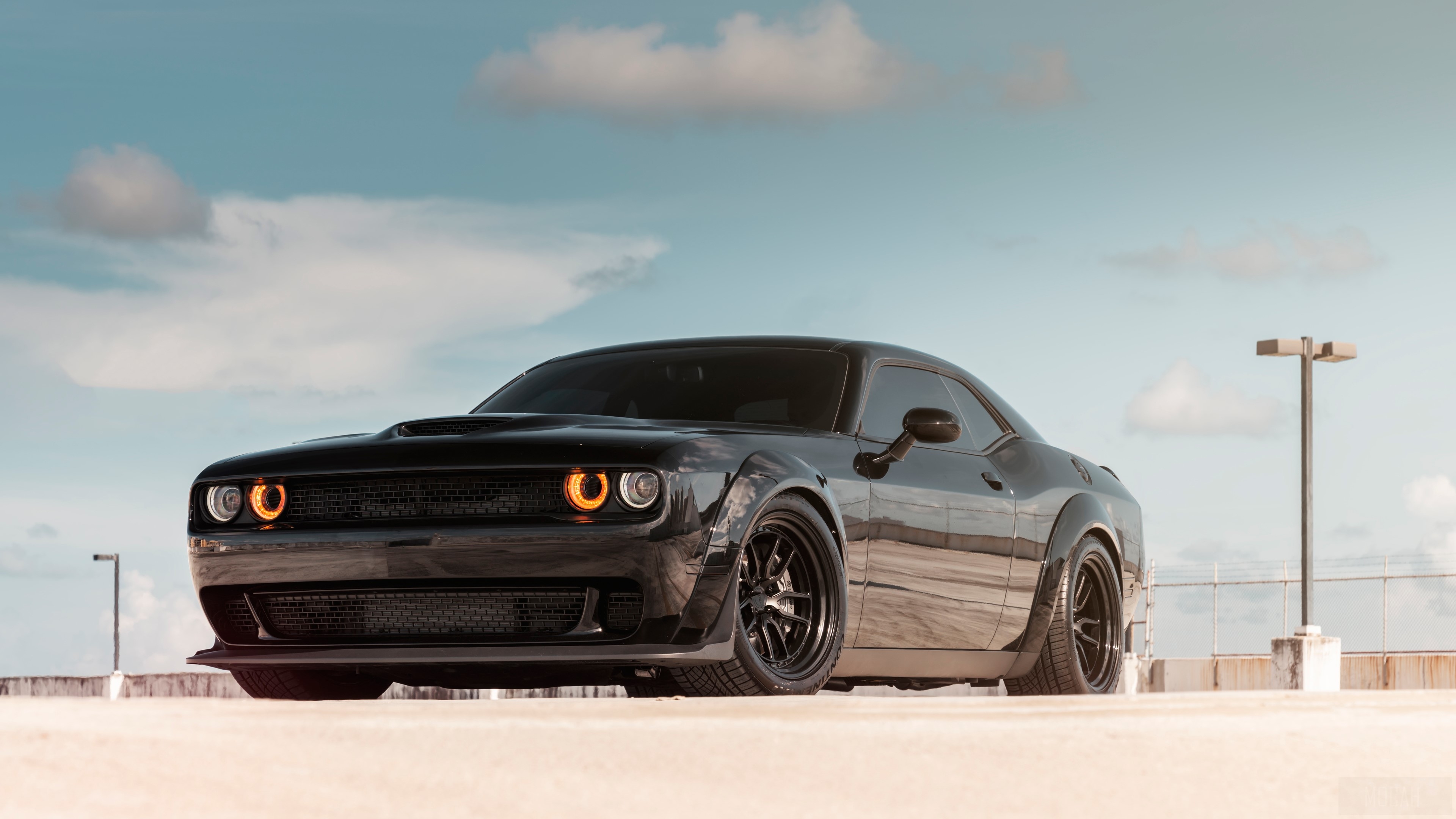 3840x2160 Dodge Challenger SRT 4k Front 4k Gallery HD Wallpaper, Desktop