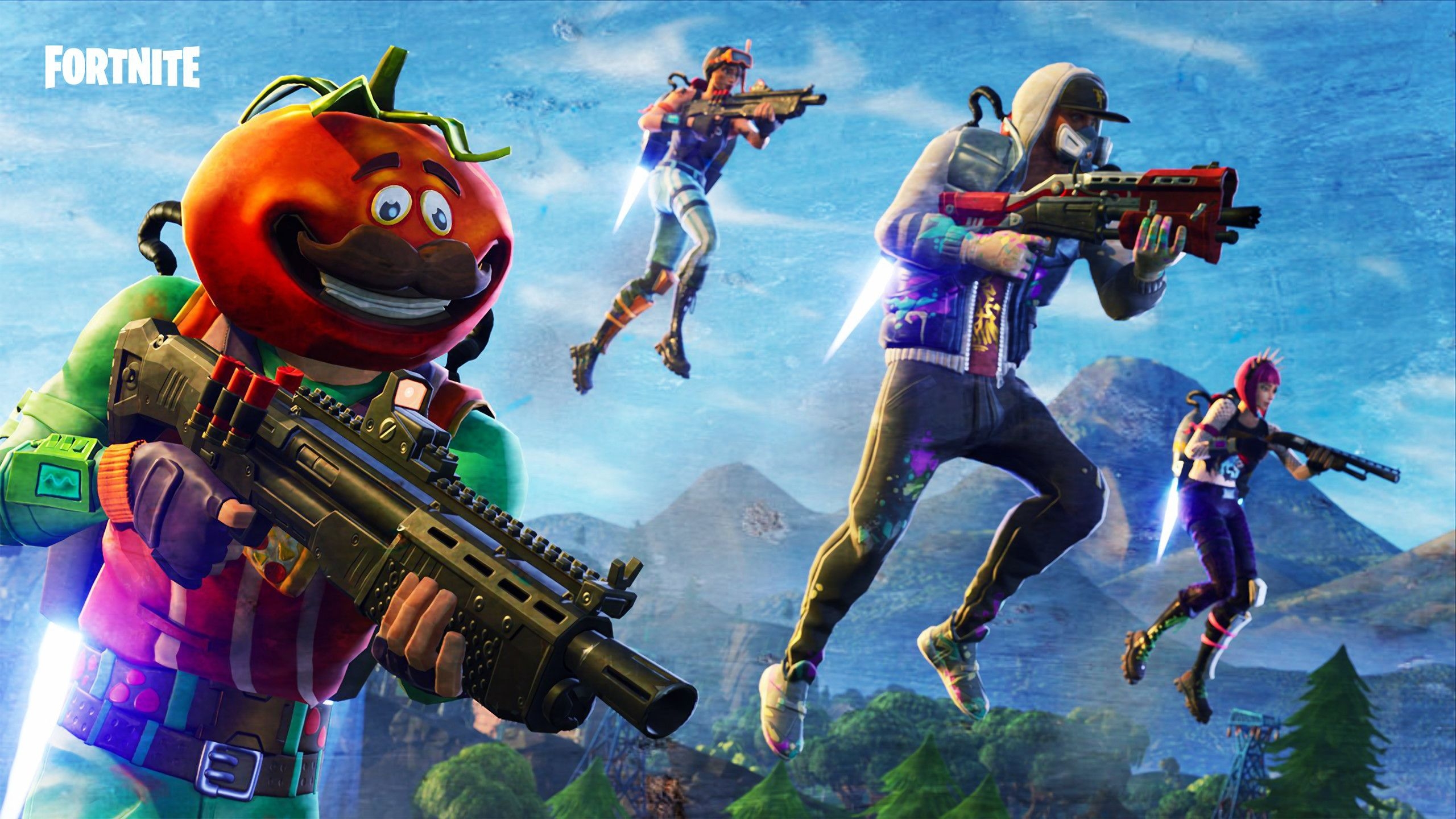 2560x1440 Fortnite 2018 Game 1440P Resolution HD 4k Wallpaper, Desktop