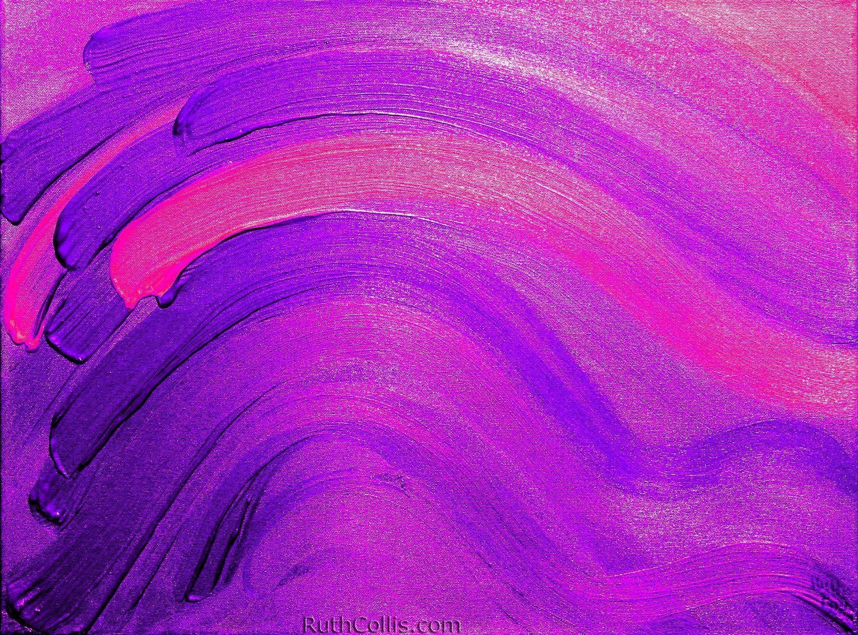 1730x1280 Strands Purple & Pink Glimmer Acrylic Wallpaper, Desktop