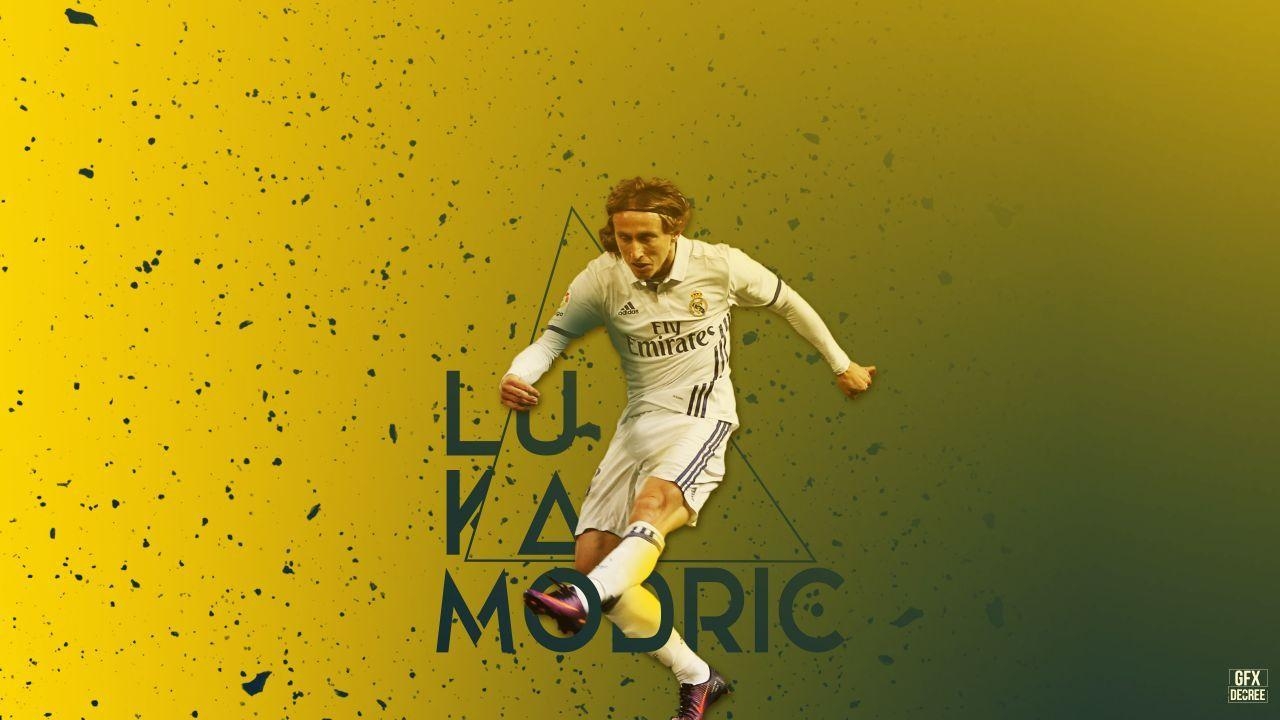 1280x720 Wallpaper Luka Modric, Croatian, Footballer, Real Madrid, 4K, Sports, Desktop