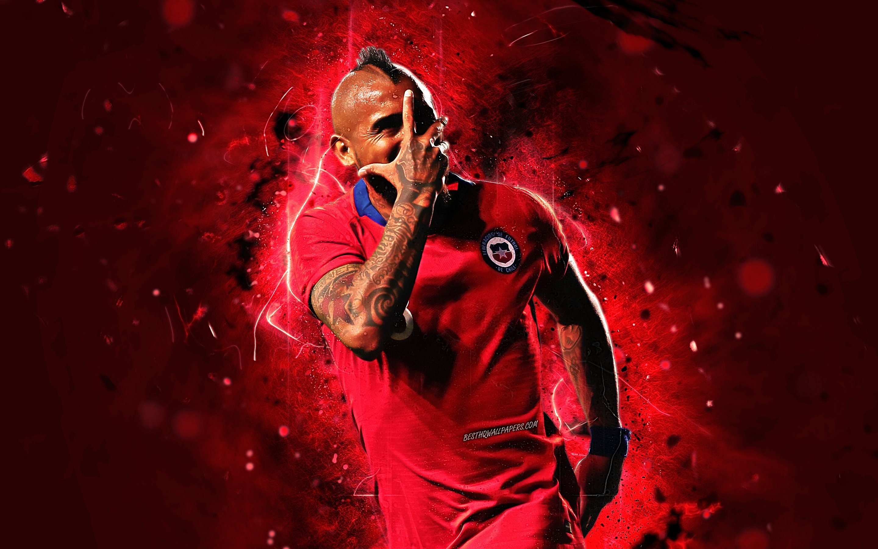 2880x1800 Arturo Vidal, Chilean, Footballer, Soccer wallpaper and background, Desktop