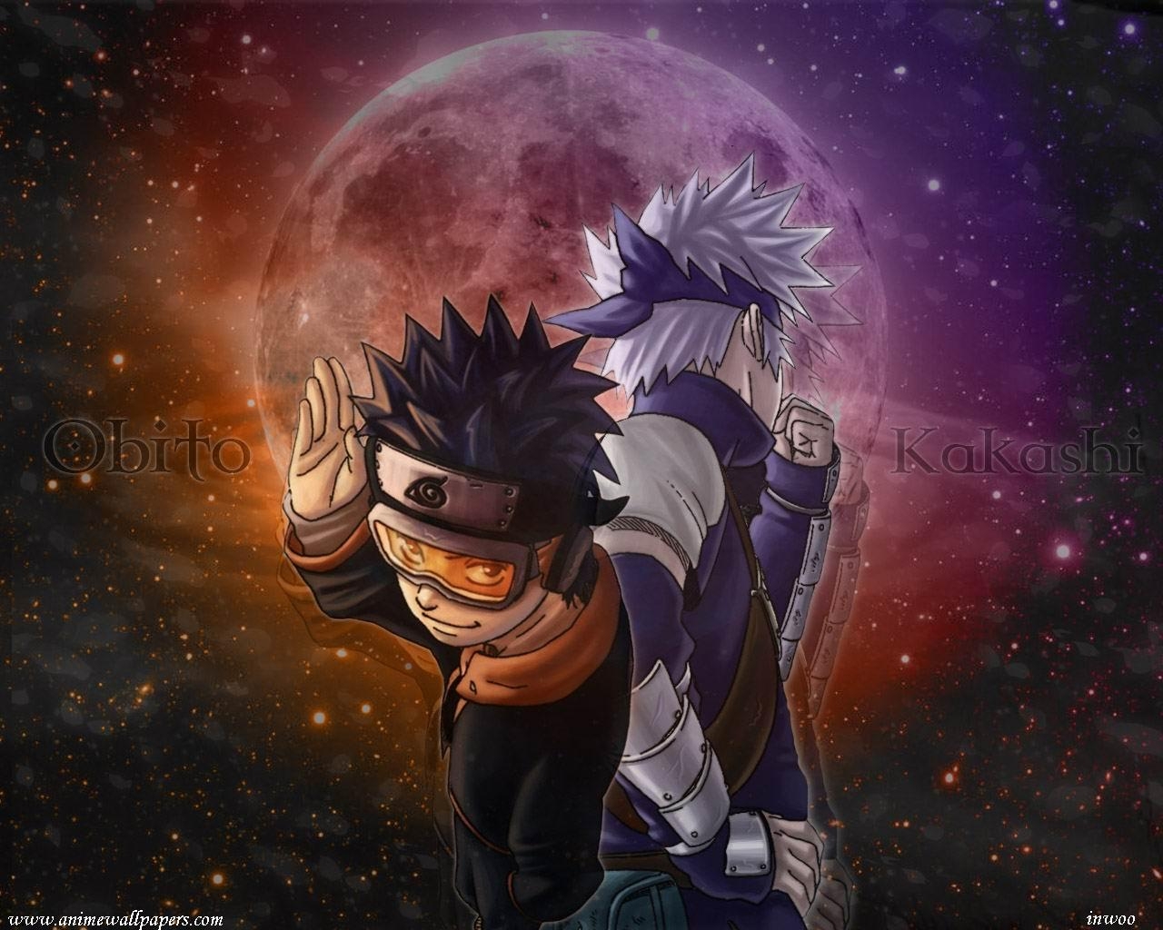 1280x1030 Kakashi and Obito Wallpaper, Desktop