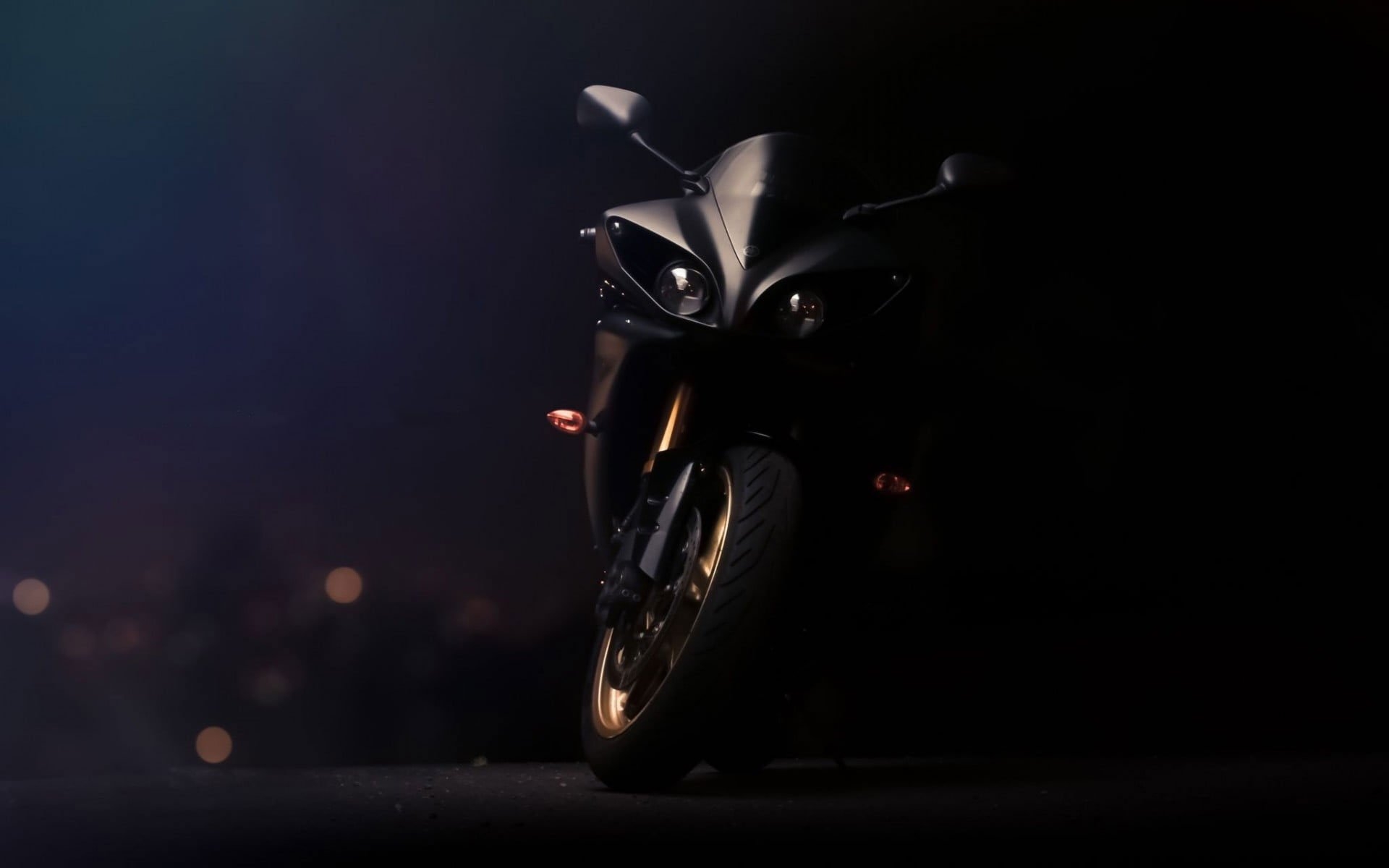 1920x1200 Black sports bike wallpaper, Yamaha YZF, R vehicle, bicycle, transportation • Wallpaper For You HD Wallpaper For Desktop & Mobile, Desktop