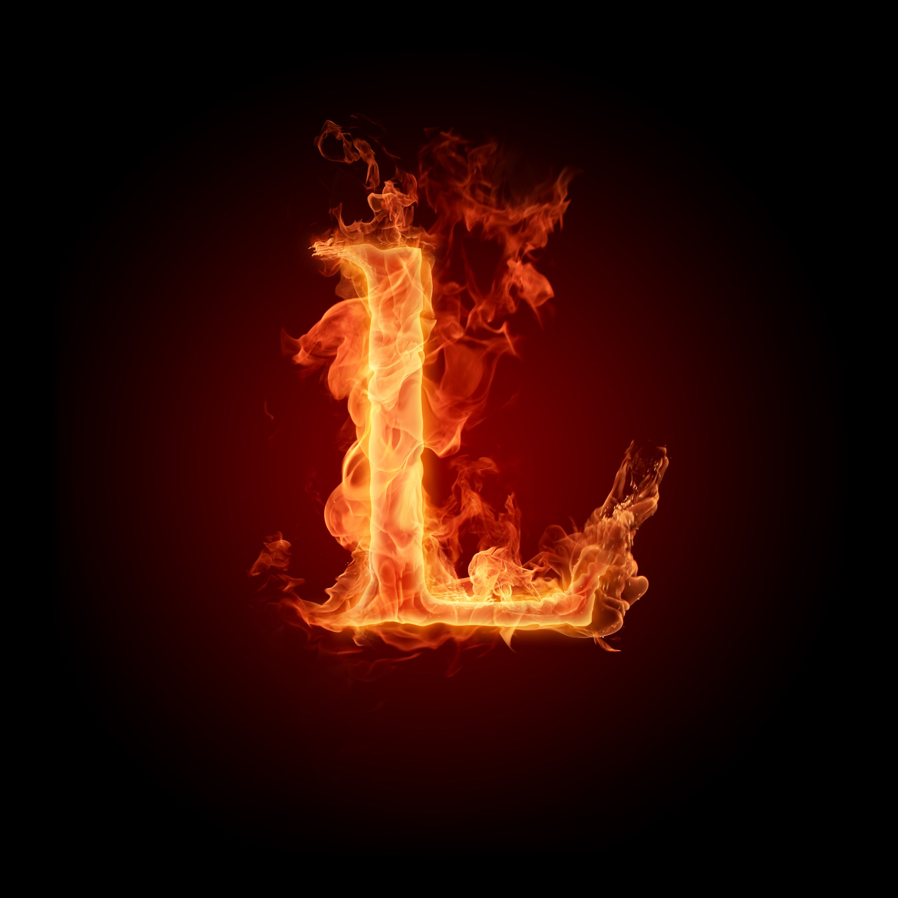 3100x3100 Free download Fire Letters Wallpaper HD 3000X3000 A Z0 9 Photo 28, Phone