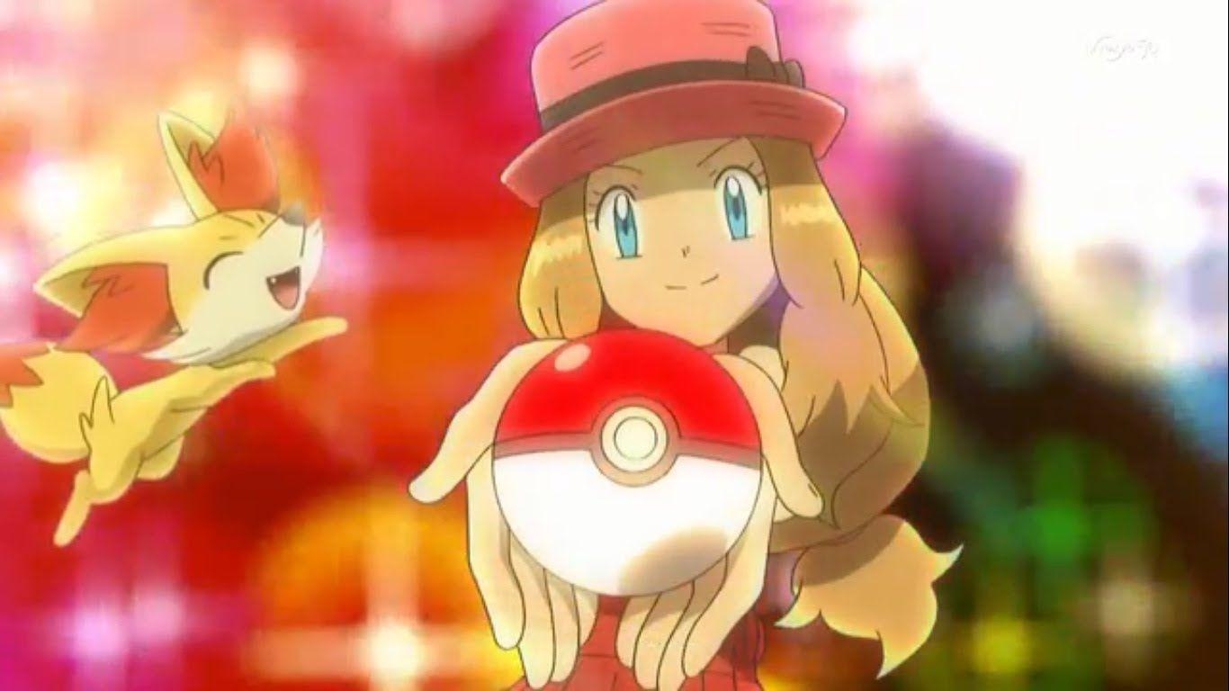 1370x770 Serena Fennekin. Pokémon, Desktop