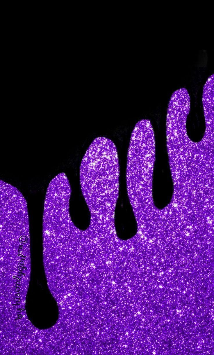 740x1220 Purple glitter background ideas. Purple, Phone