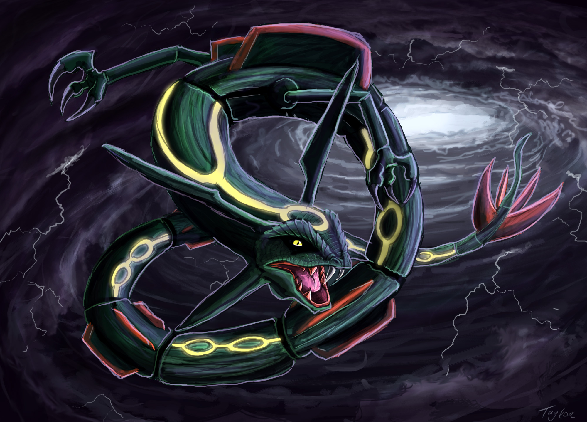 2000x1440 Wallpaper Rayquaza Wallpaper HD, Desktop