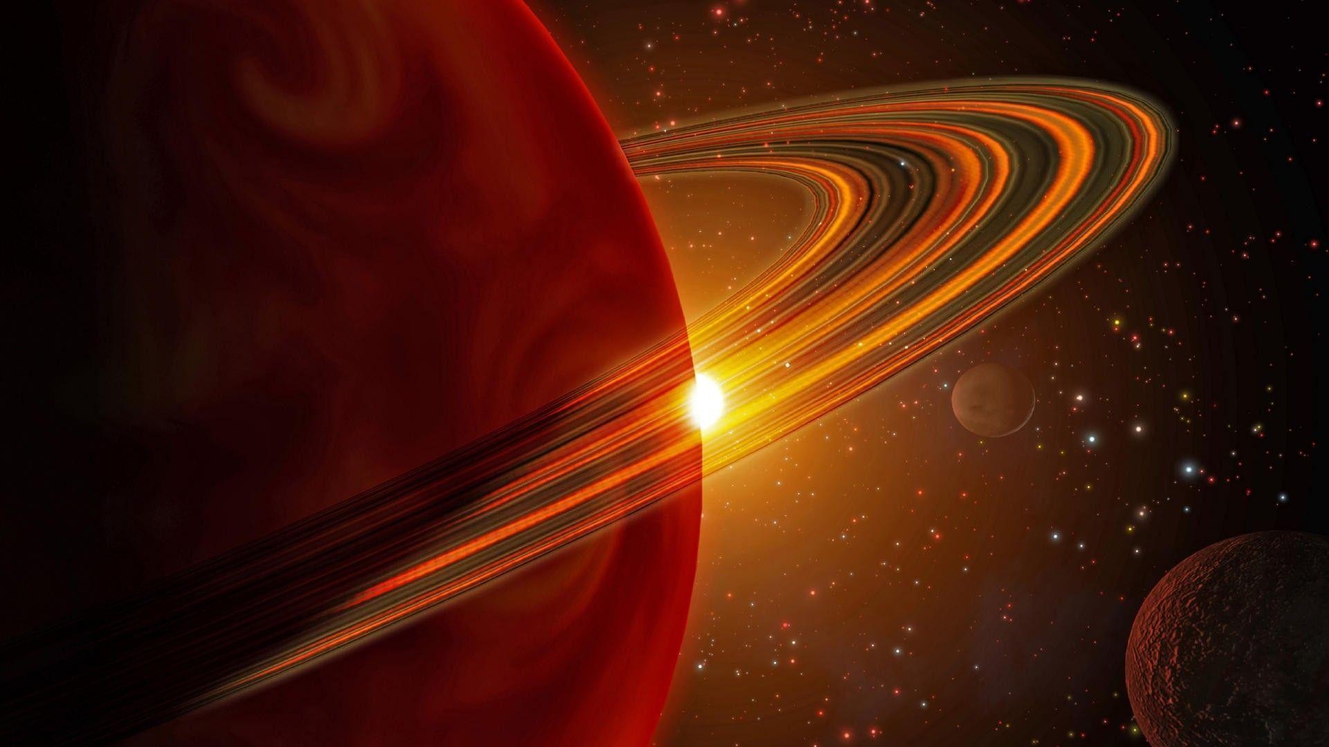 1920x1080 Saturn HD wallpaper Planet with the beautiful rings, Desktop