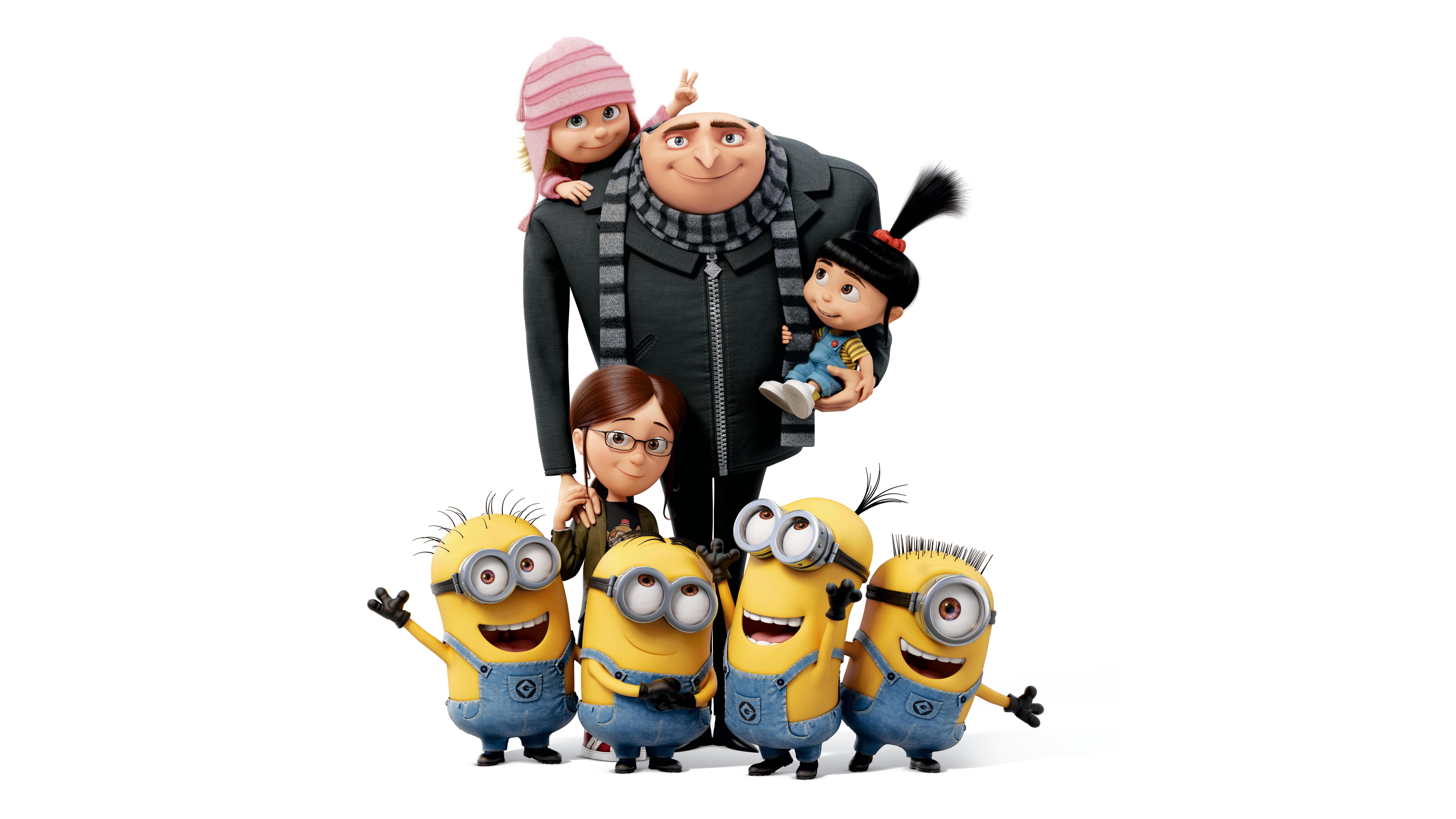 7120x4000 #Margo, K, #Edith, #Agnes, #Gru, K, #Despicable, Desktop