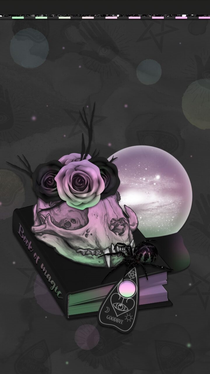 720x1280 Gothic background ideas. gothic background, fantasy art, skull art, Phone