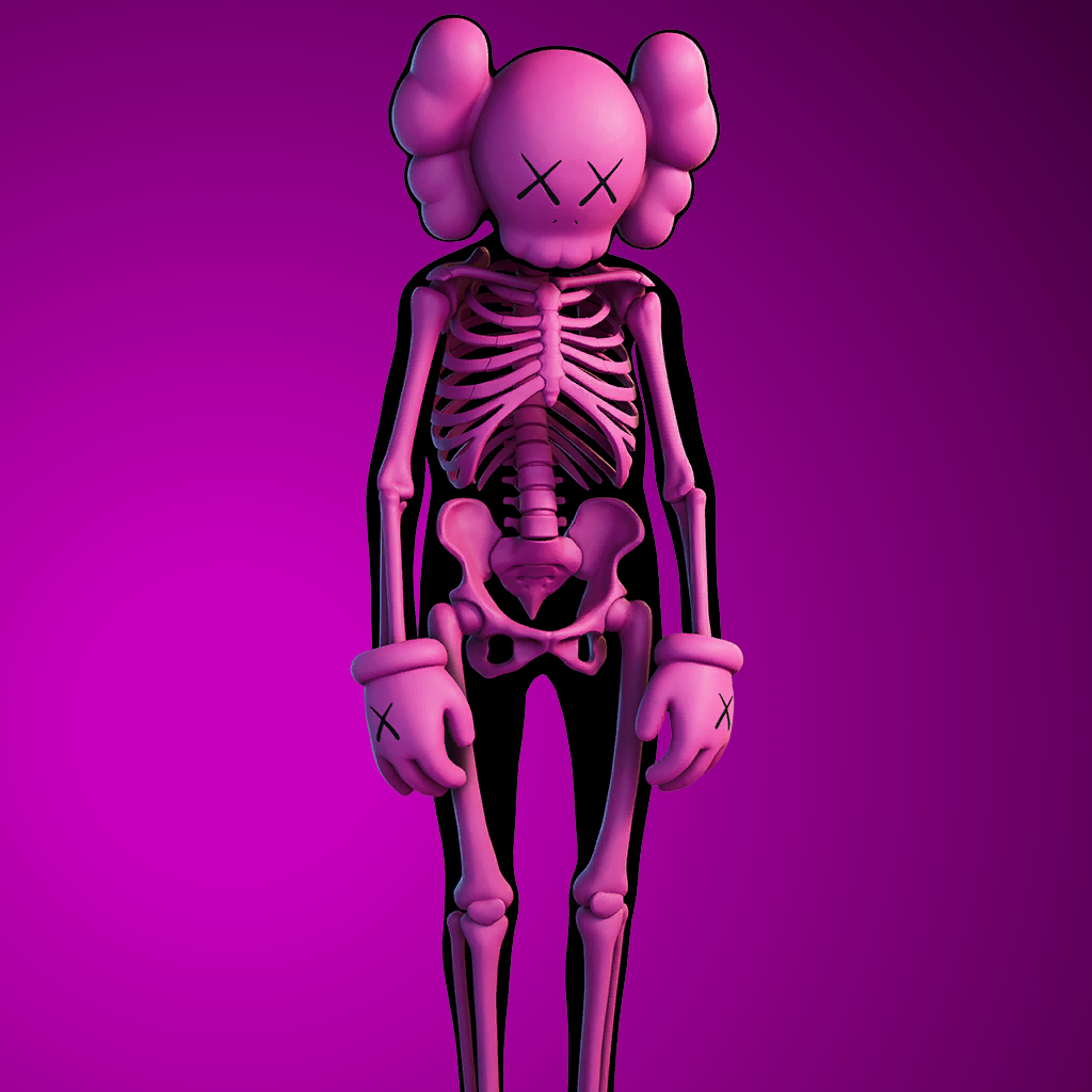 1030x1030 Fortnite KAWS Skeleton Skin, Costumes, Skins & Outfits ⭐ ④nite.site, Phone