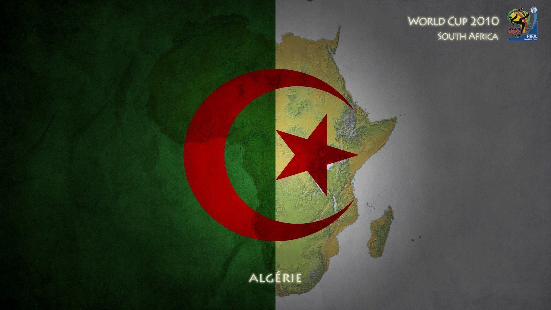 1920x1080 Algeria Flag Wallpaper, Desktop