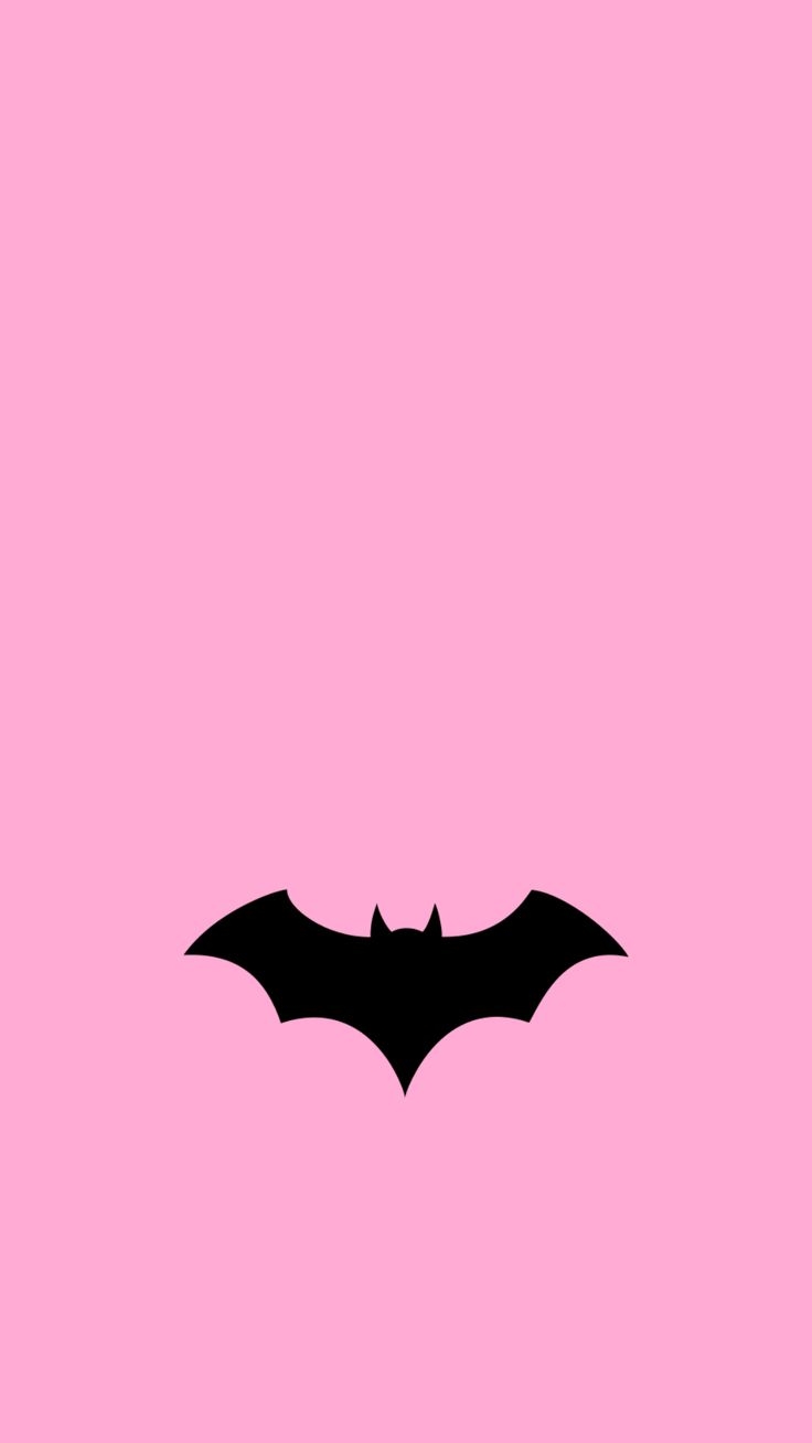 740x1310 Pink Bat Halloween Wallpaper, Phone