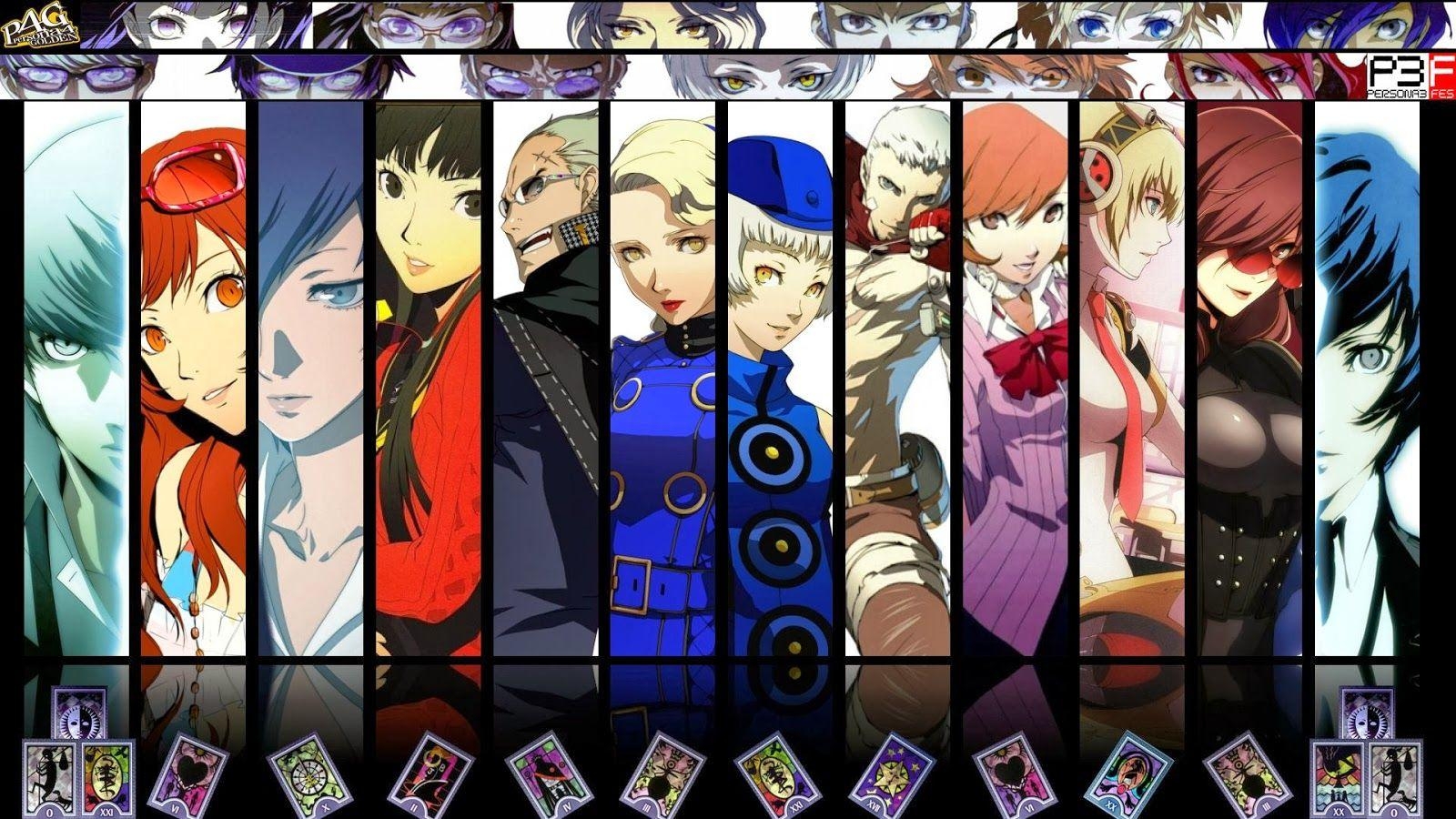 1600x900 Featured Wallpaper: Persona 3 and 4. My Bubbletea Time, Desktop