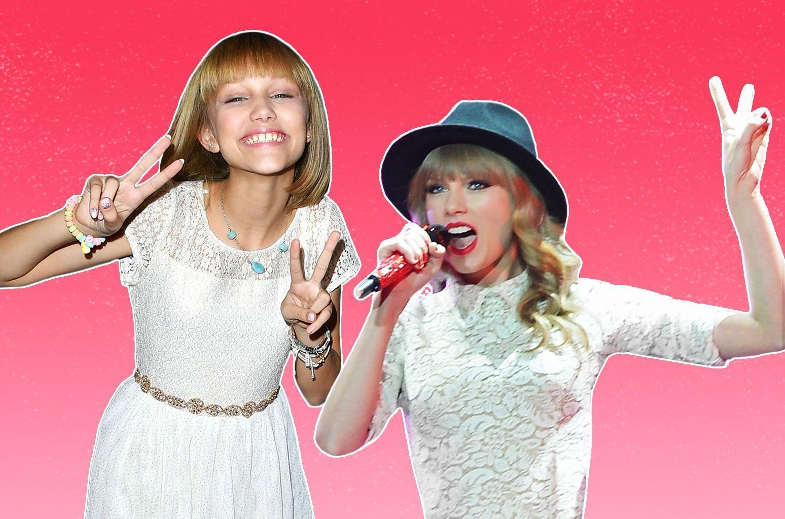 1550x1030 Taylor Swift & Grace VanderWaal: 10 Times They Were Totally, Desktop