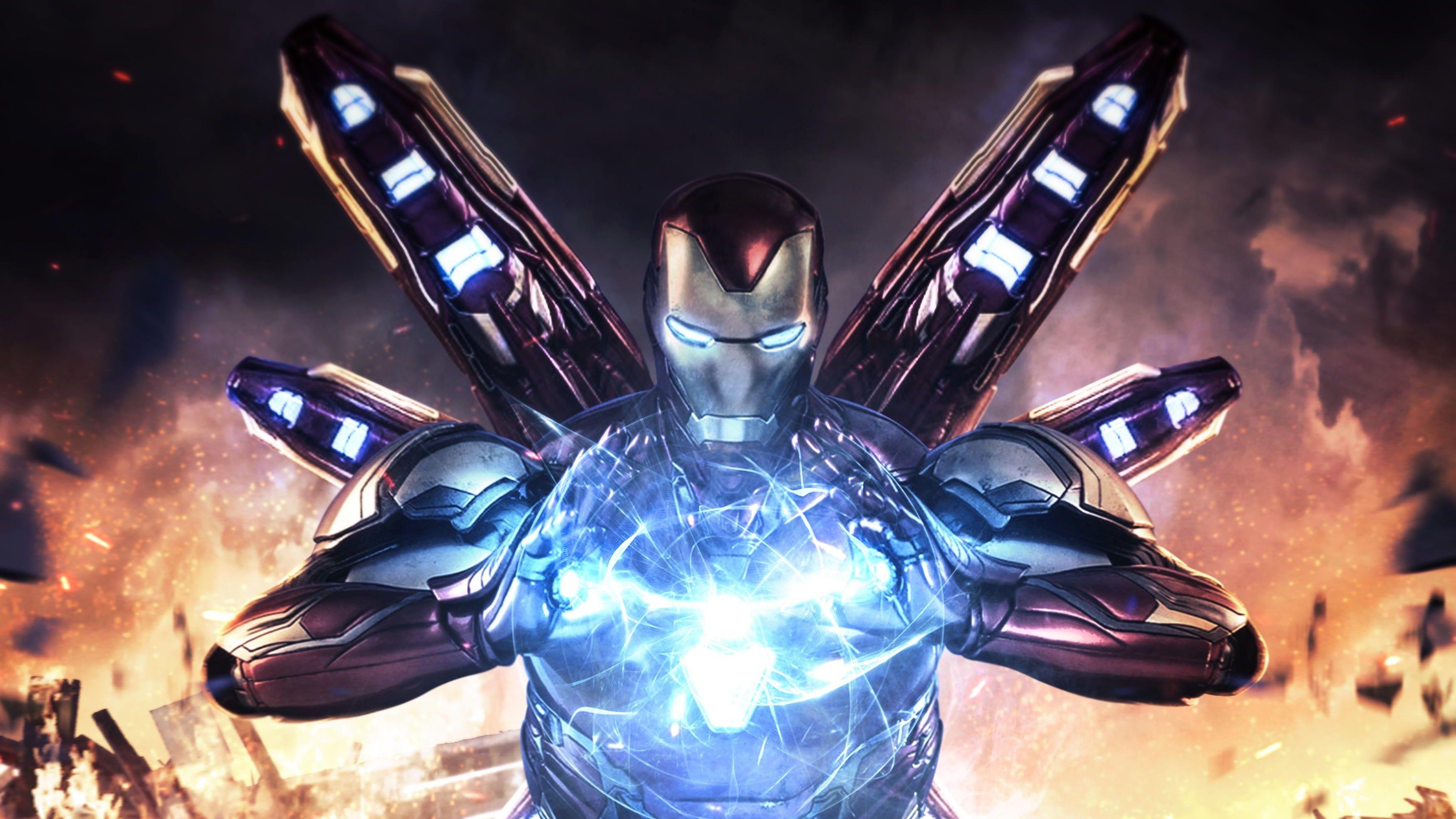 3500x1970 Iron Man Endgame HD Wallpaper Free Iron Man Endgame HD Background, Desktop