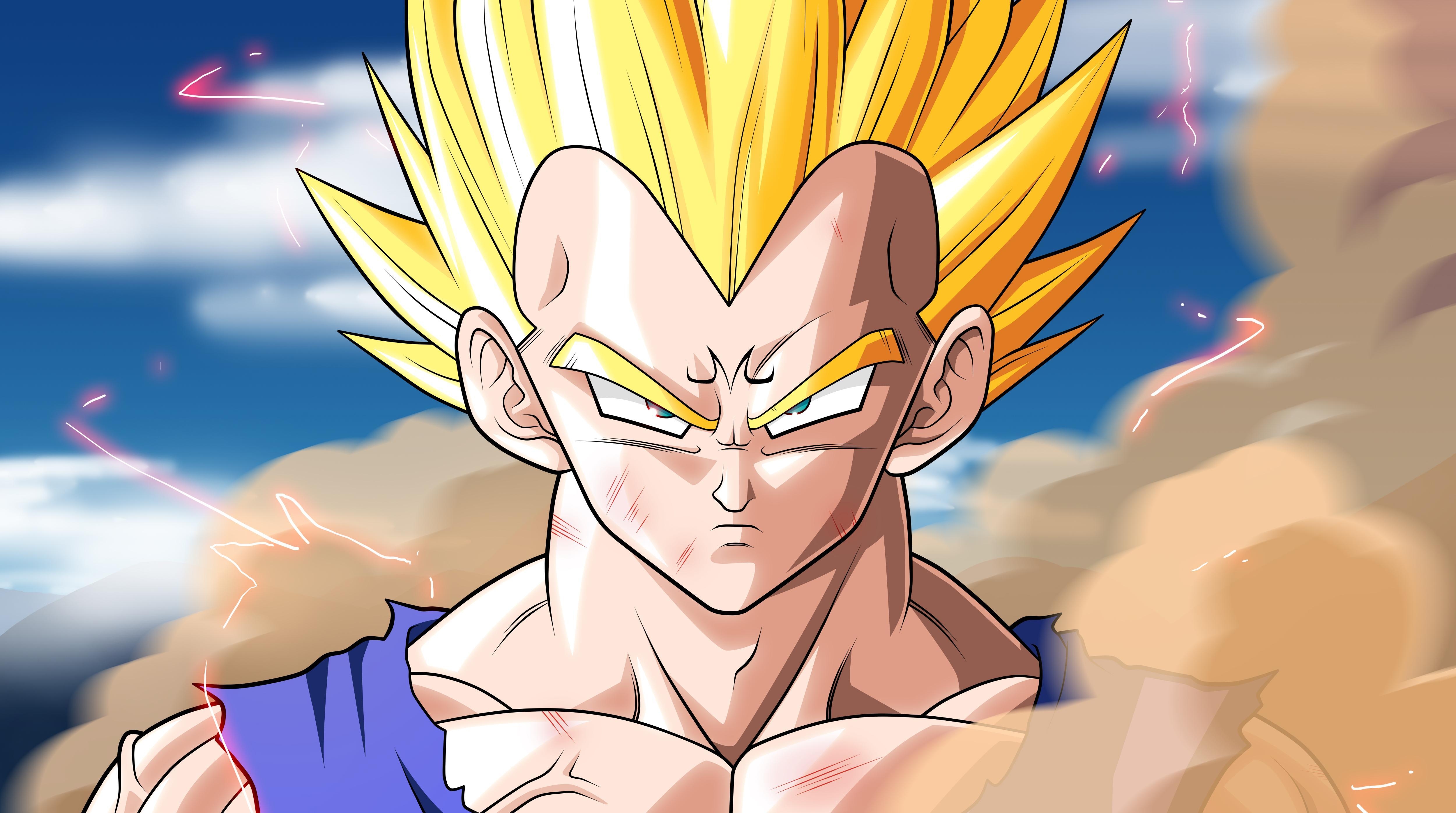 5000x2800 Majin Vegeta 4k Ultra HD Wallpaper, Desktop