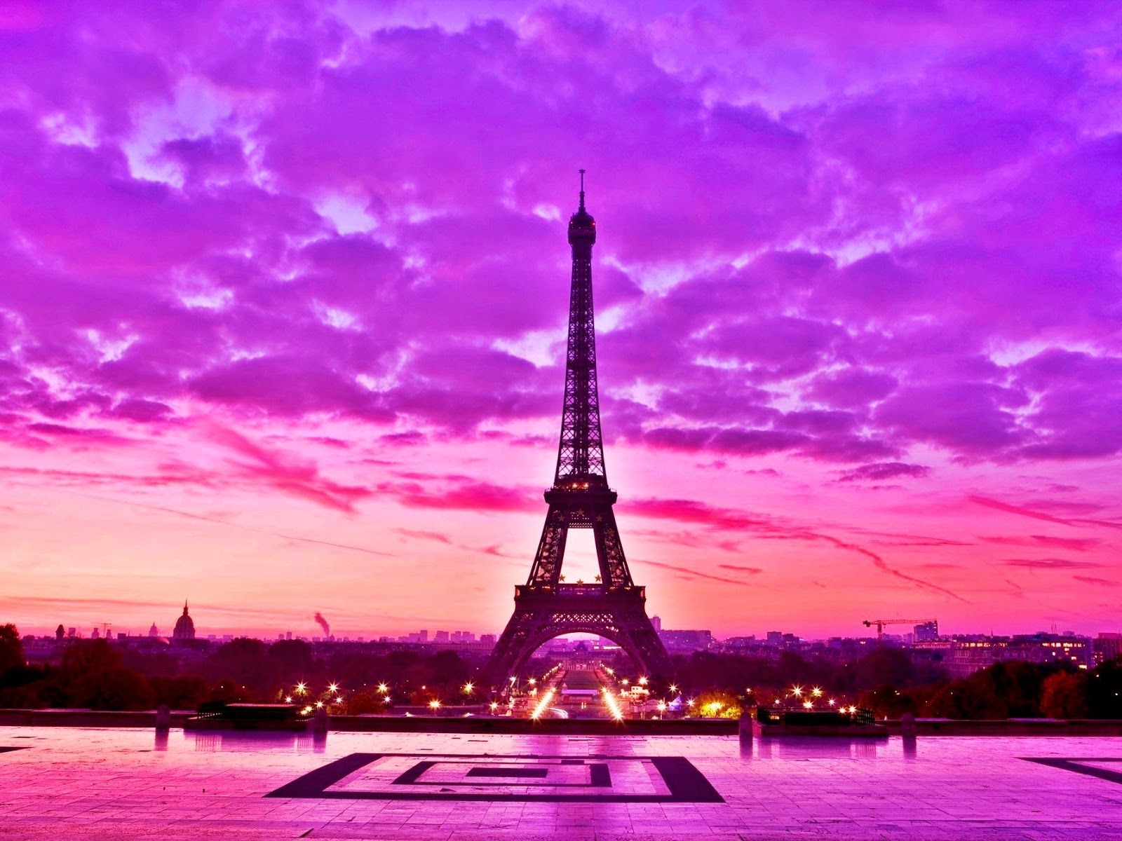 1600x1200 Pink Paris Eiffel Tower Wallpaper on.hipwallpaper.com, Desktop