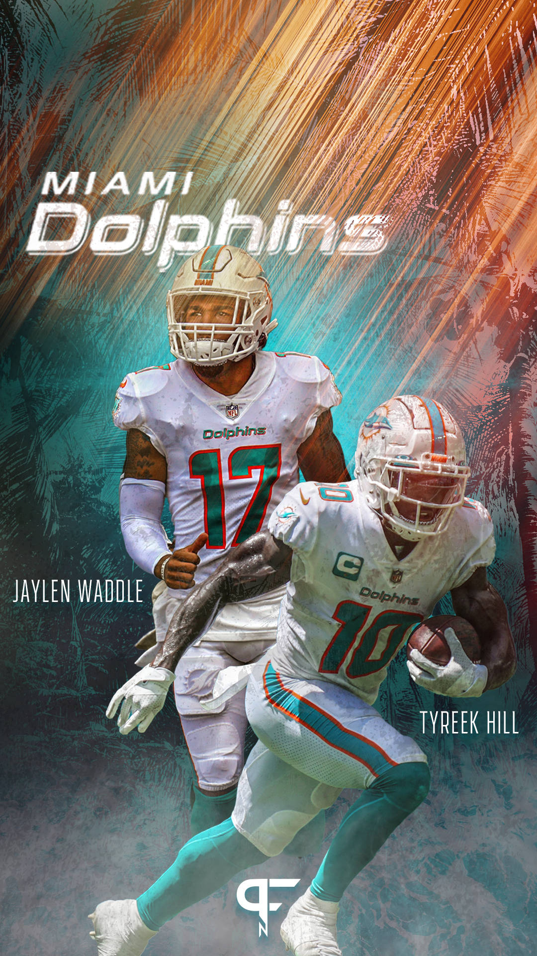 1080x1920 Download Get the Official Miami Dolphins App on Your iPhone Wallpaper, Phone