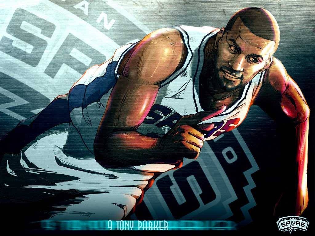 1030x770 Amazing illustrated Tony Parker Wallpaper Antonio Spurs, Desktop