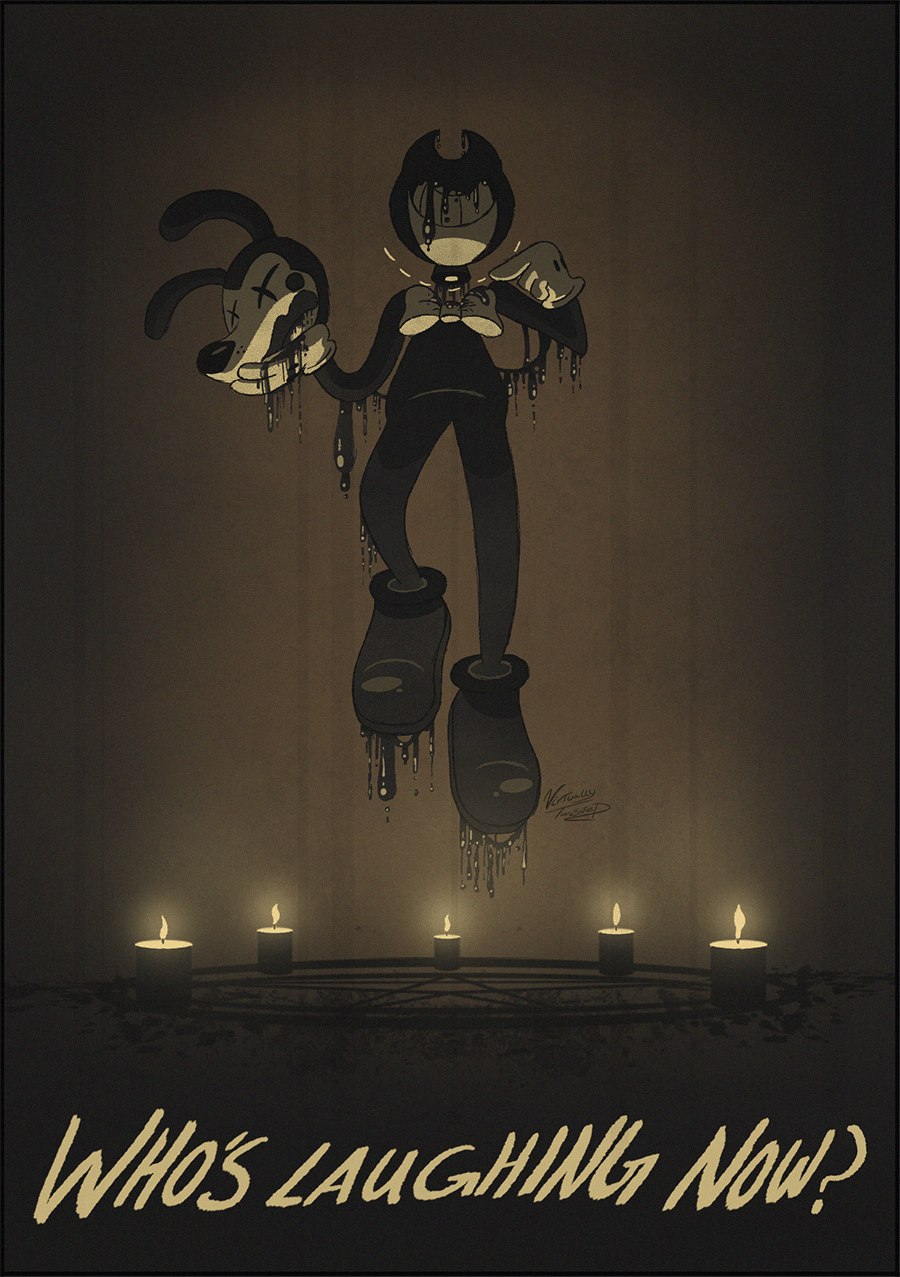 900x1280 demon_bendy, Phone