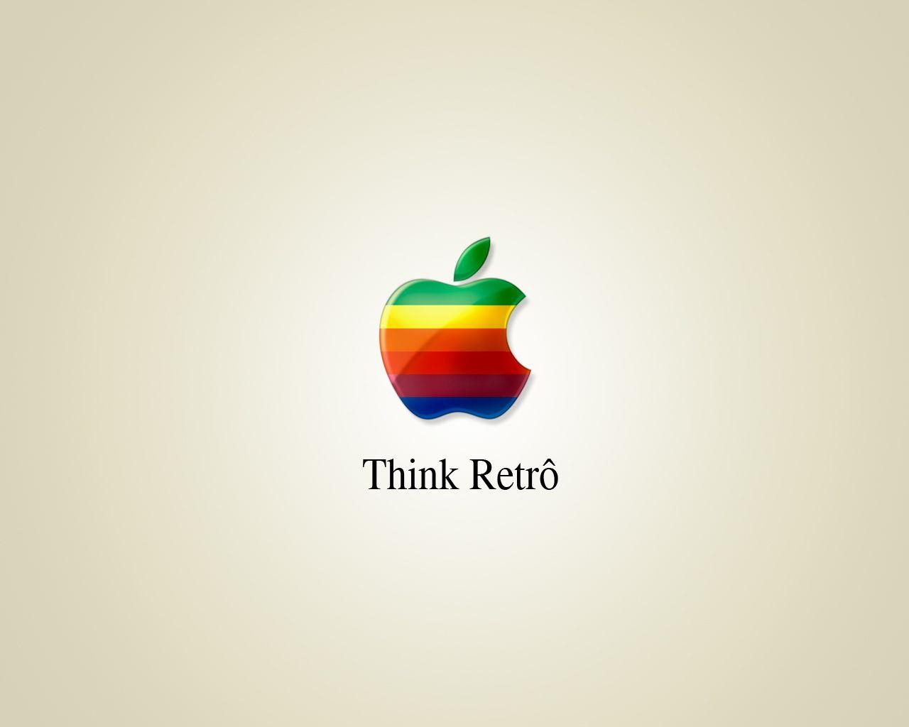 1280x1030 Apple Retro Logo, Desktop