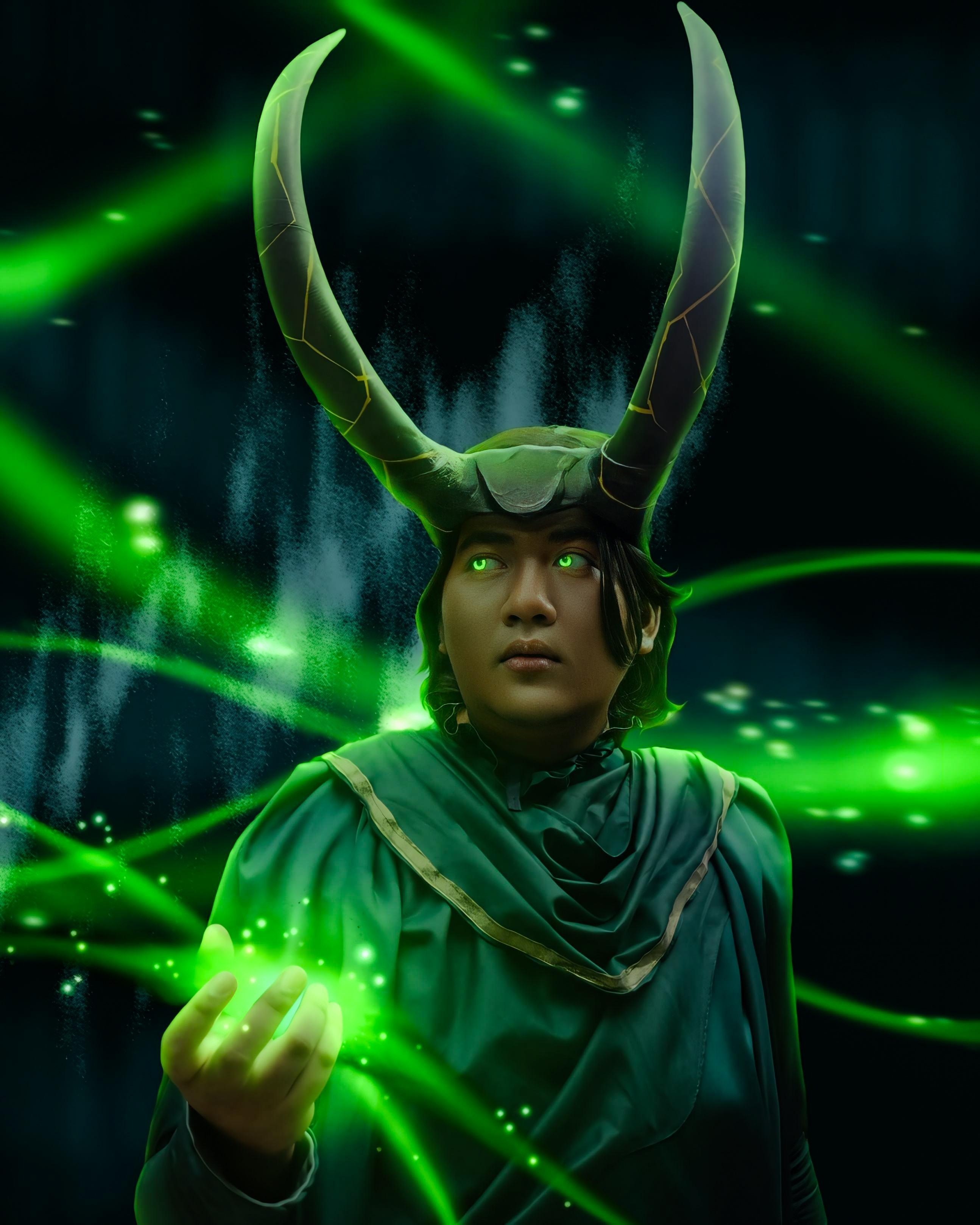 2590x3240 God of Stories Loki cosplay by me., r, Phone