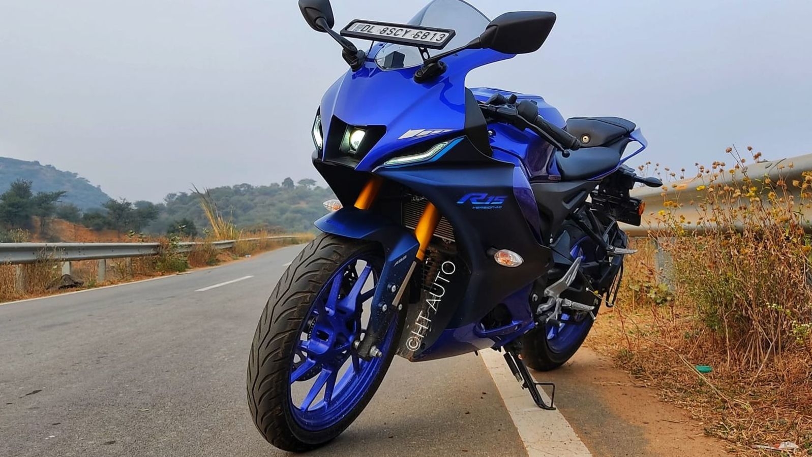 1600x900 In Pics: 2021 Yamaha YZF R15 V4 Review, Desktop