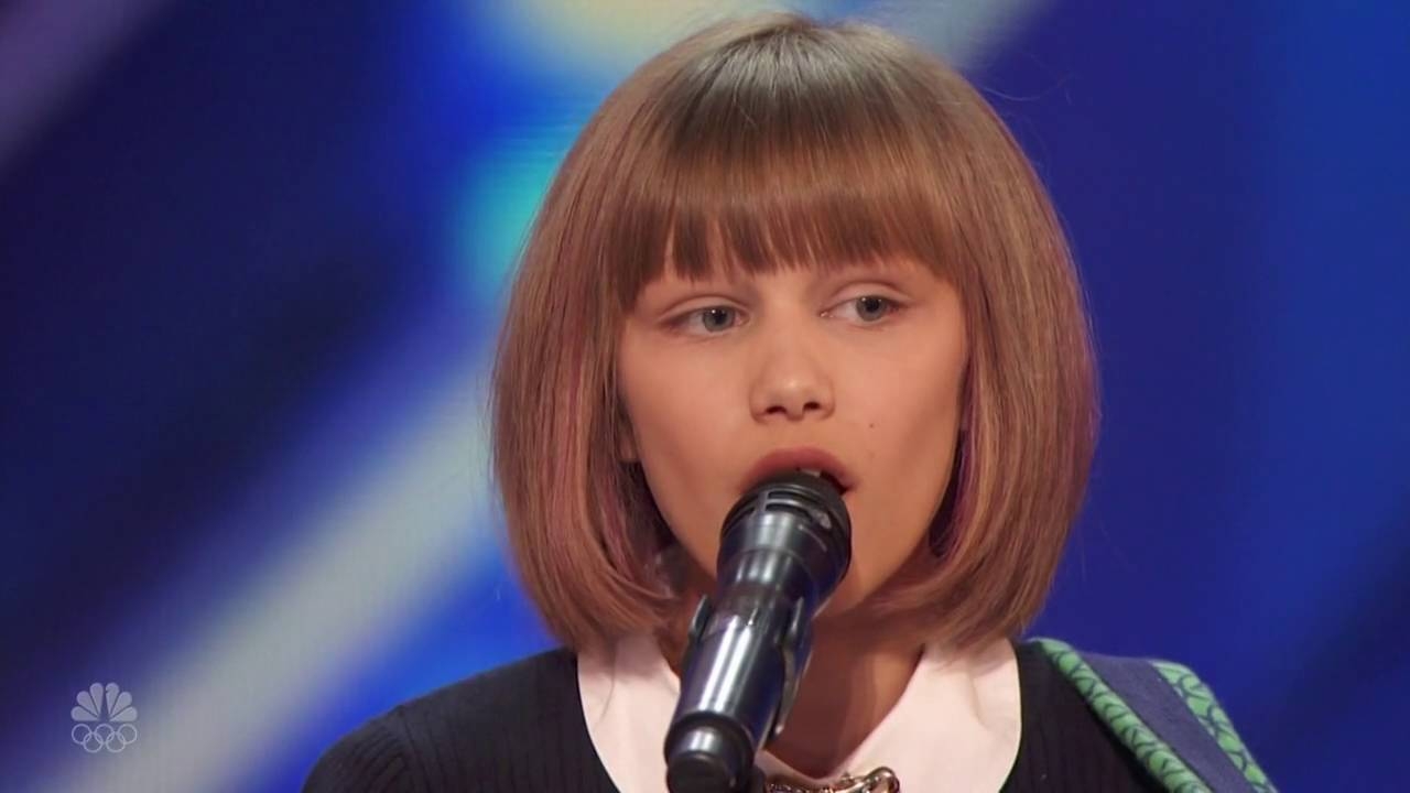 1280x720 Grace VanderWaal's Golden Buzzer. Auditions Week 2, Desktop