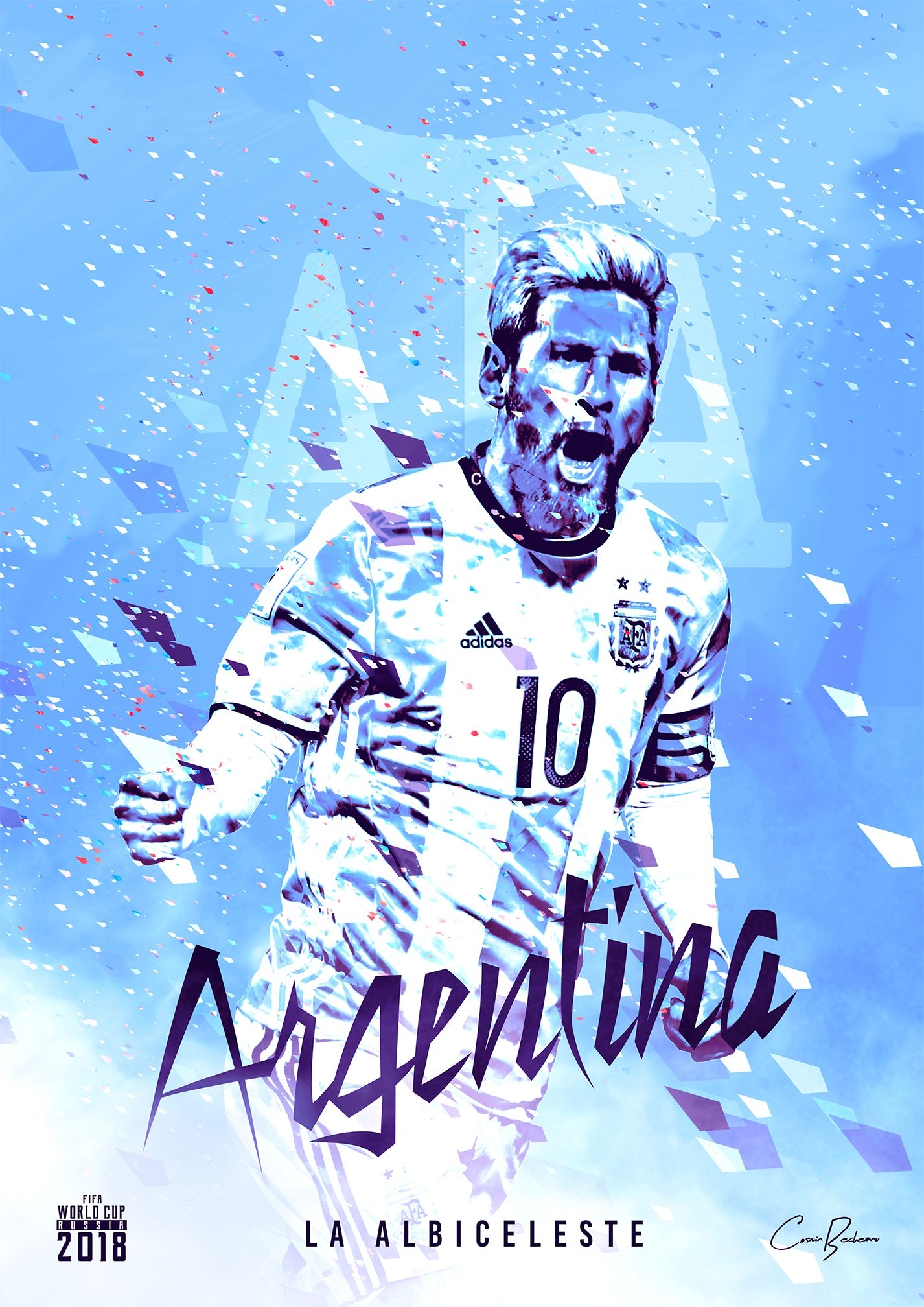 1430x2020 La Albiceleste Mundial 2018 Argentina. Mundial de futbol, Cartas de fútbol, Mundo futbol, Phone