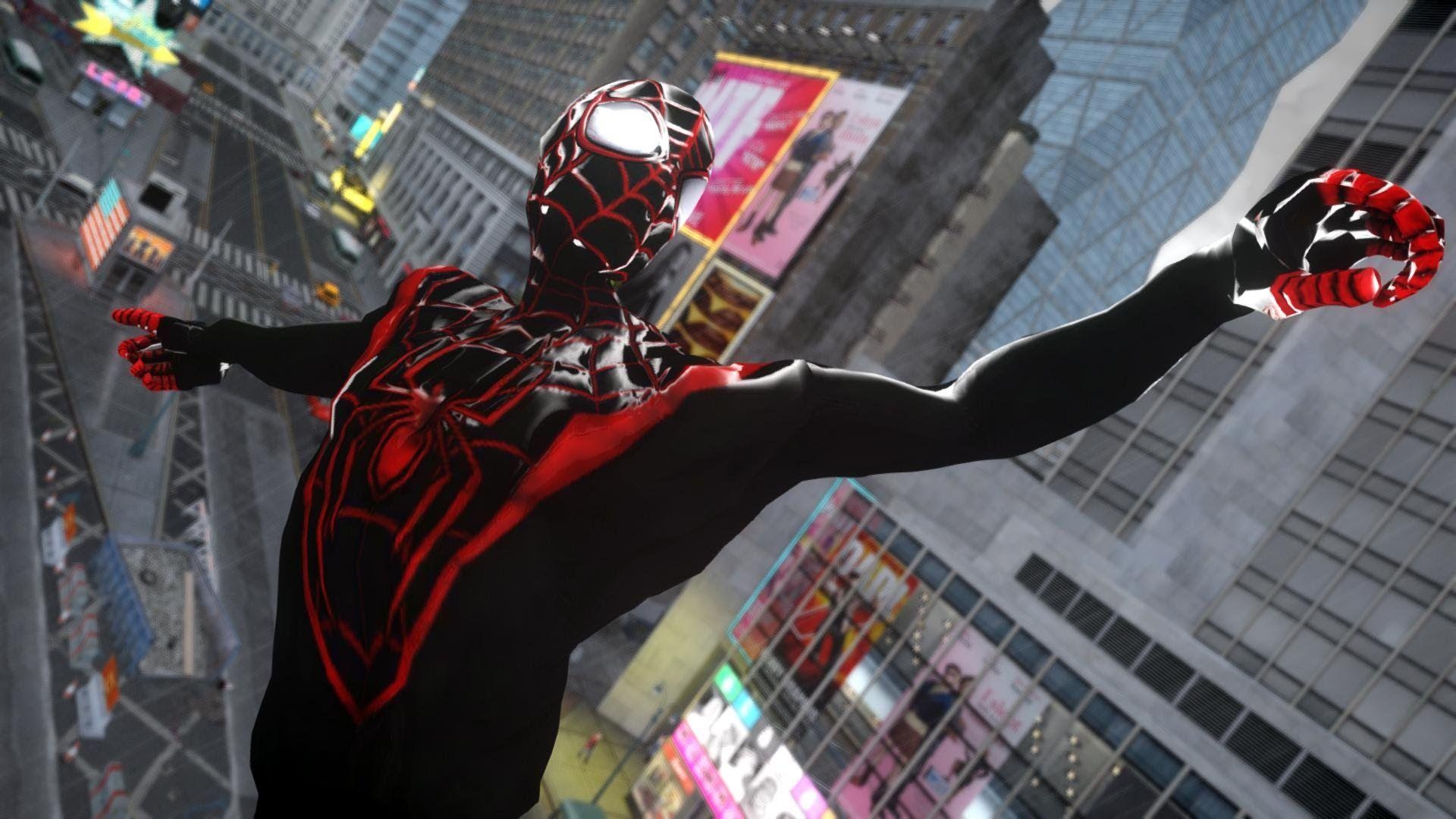 1920x1080 Spiderman Miles Morales Suit, Desktop