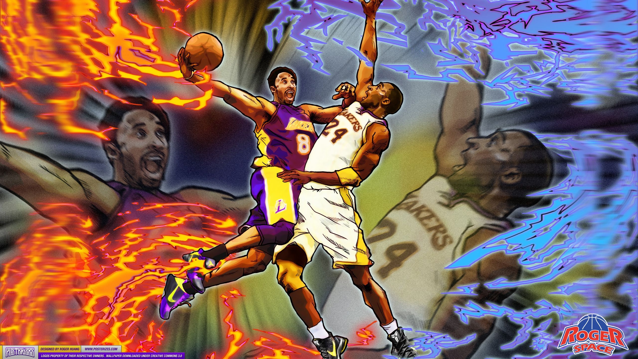 2560x1440 Michael Jordan and Kobe Wallpaper, Desktop
