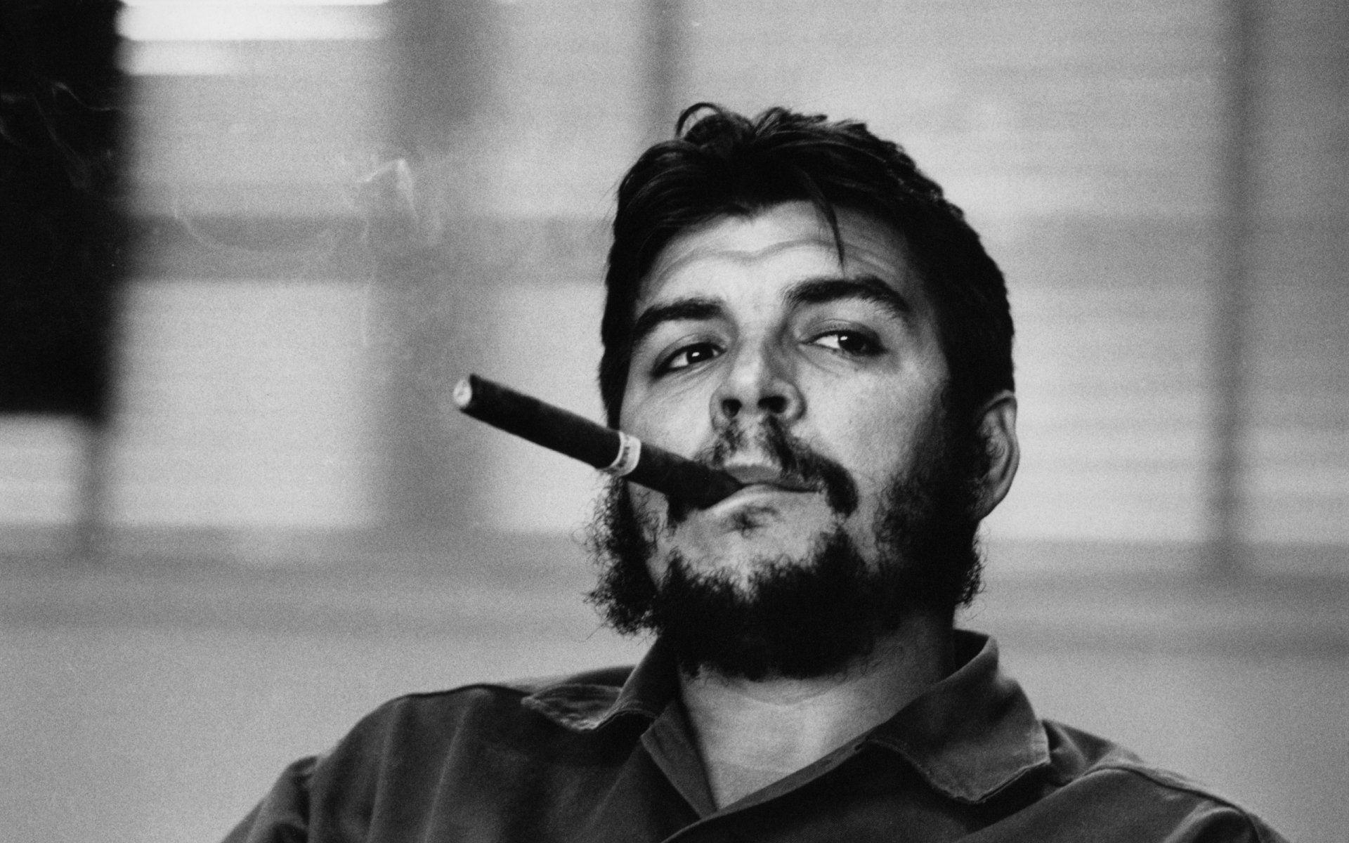 1920x1200 ernesto che guevara che guevara revolutionary view cigar smoke HD, Desktop