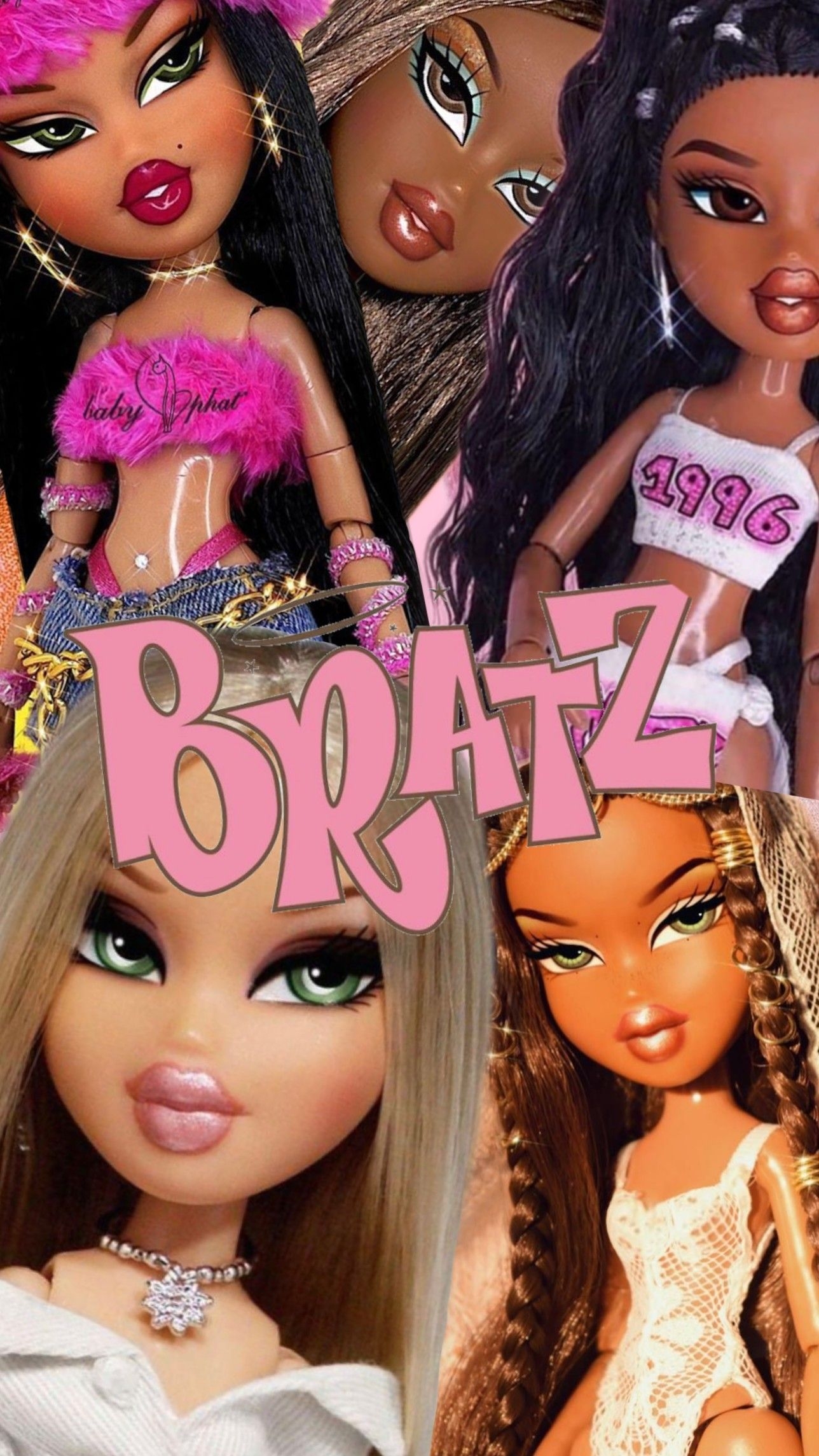 1290x2290 Bratz Wallpaper. Bratz girls, Doll aesthetic, Girl iphone wallpaper, Phone