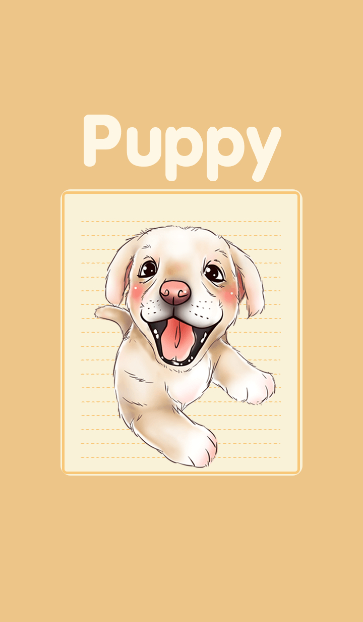 720x1240 LINE Creators' Themes Cute Dog, Phone