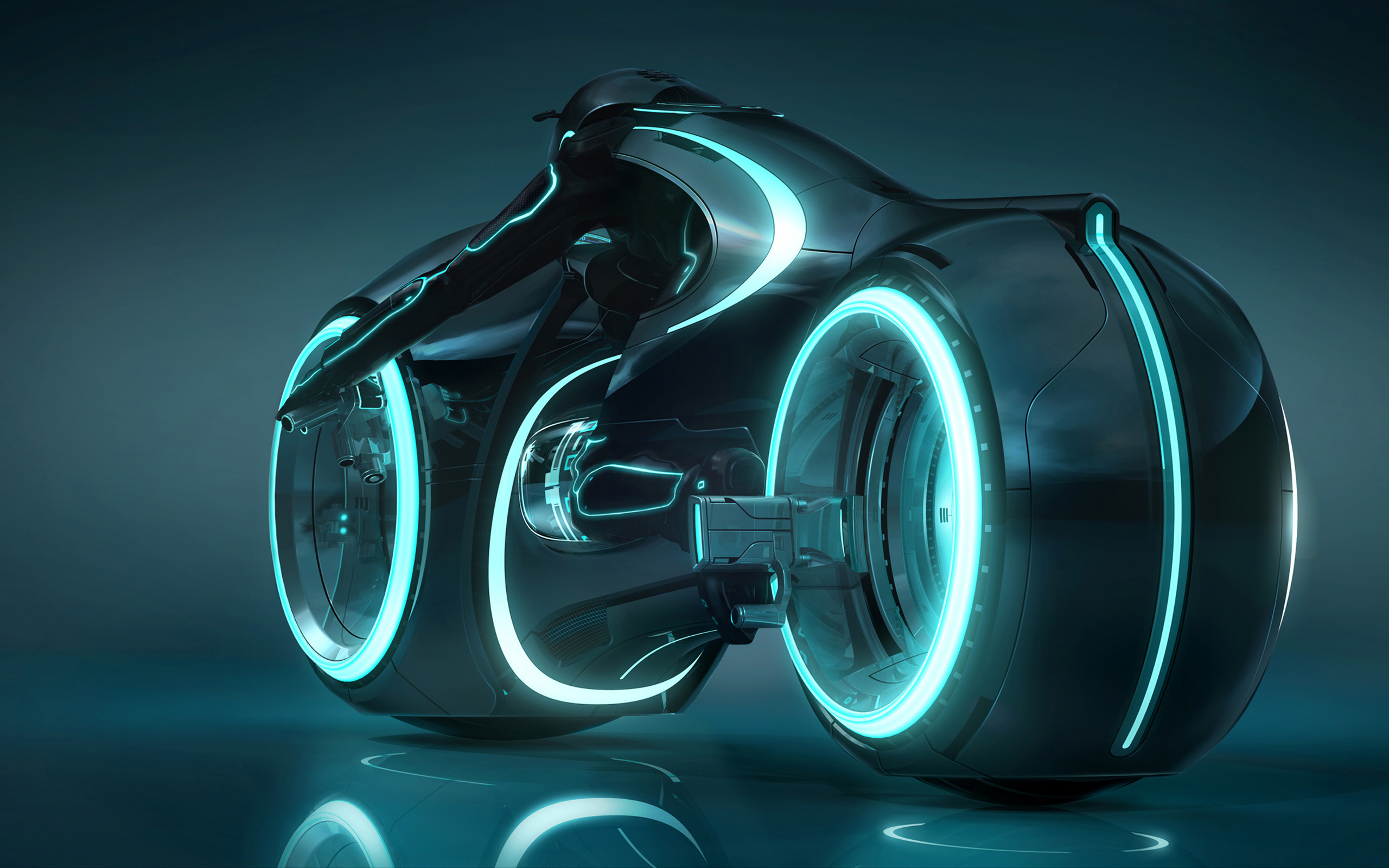 2560x1600 Tron Light Cycle Wallpaper, Desktop