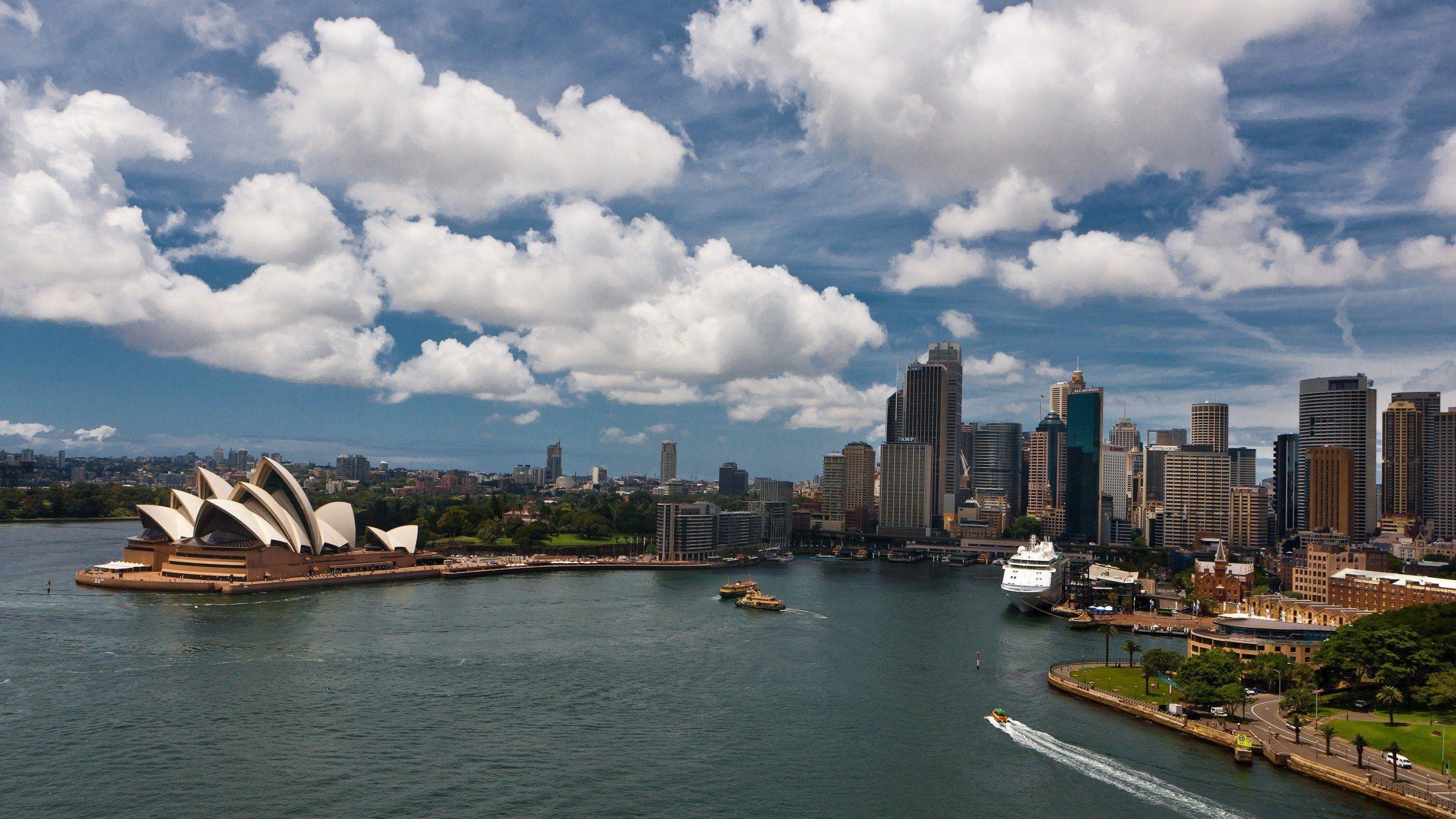 2560x1440 sydney sydney opera house sydney harbour wallpaper and background, Desktop