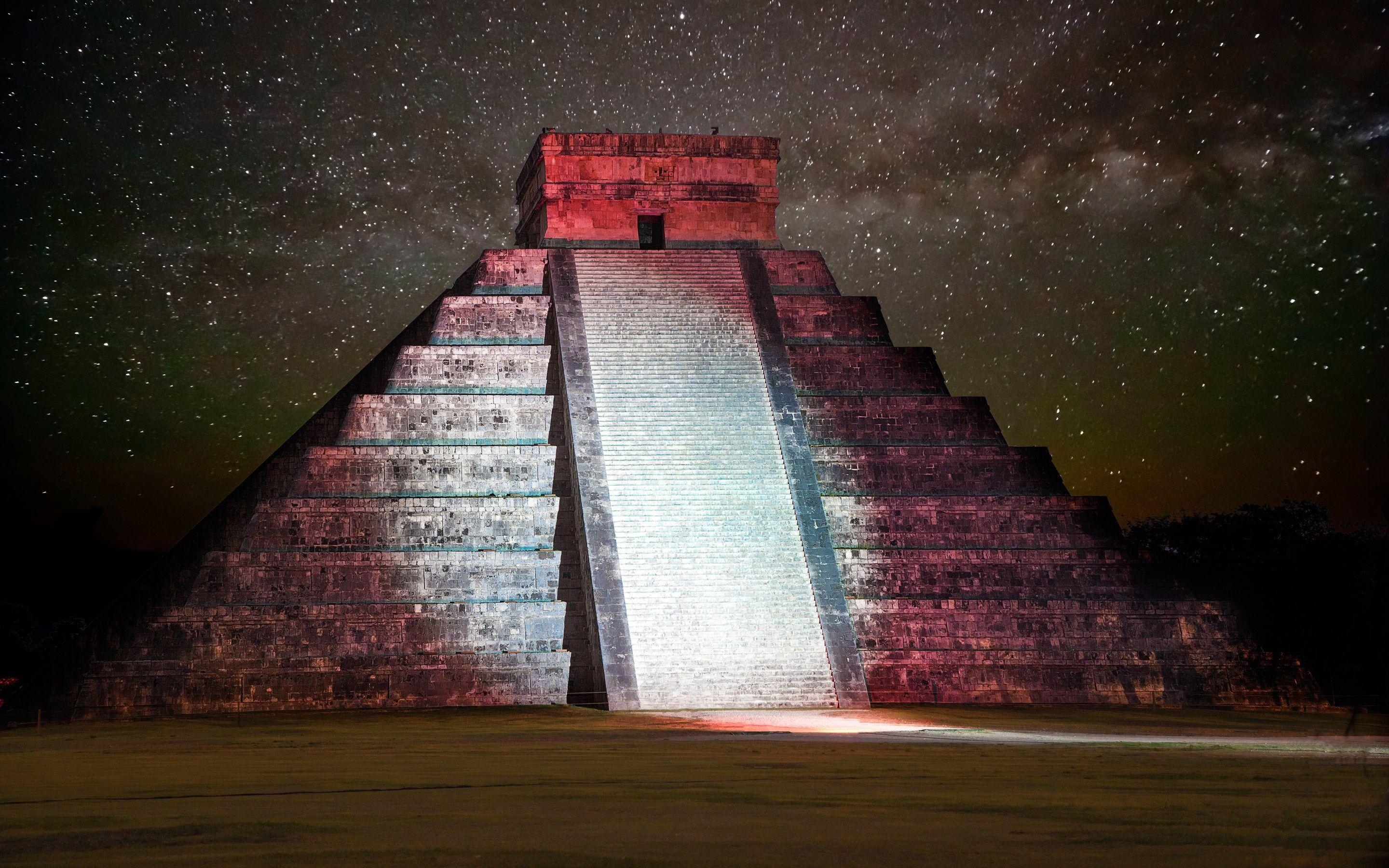 2880x1800 Chichen Itza HD Wallpaper, Desktop