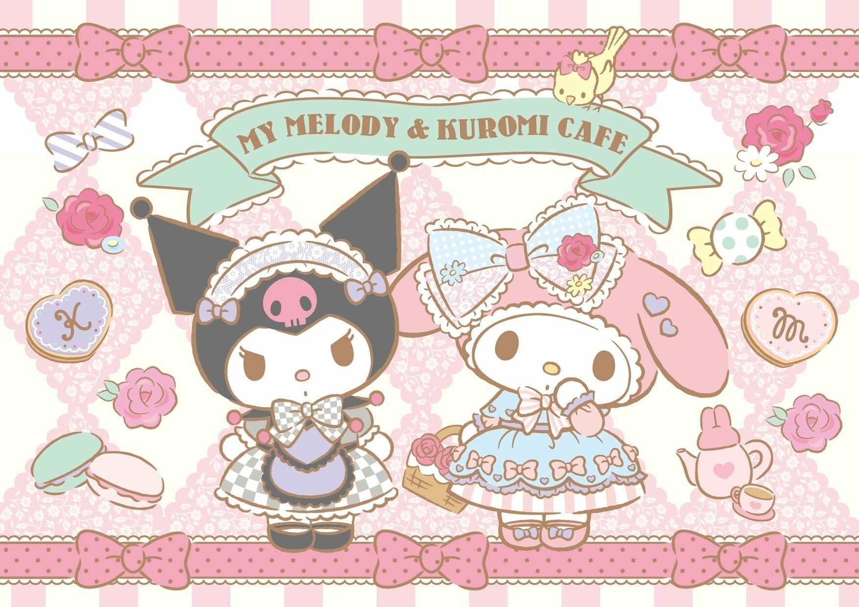 1760x1240 Aesthetic My Melody And Kuromi Desktop Wallpaper, Desktop