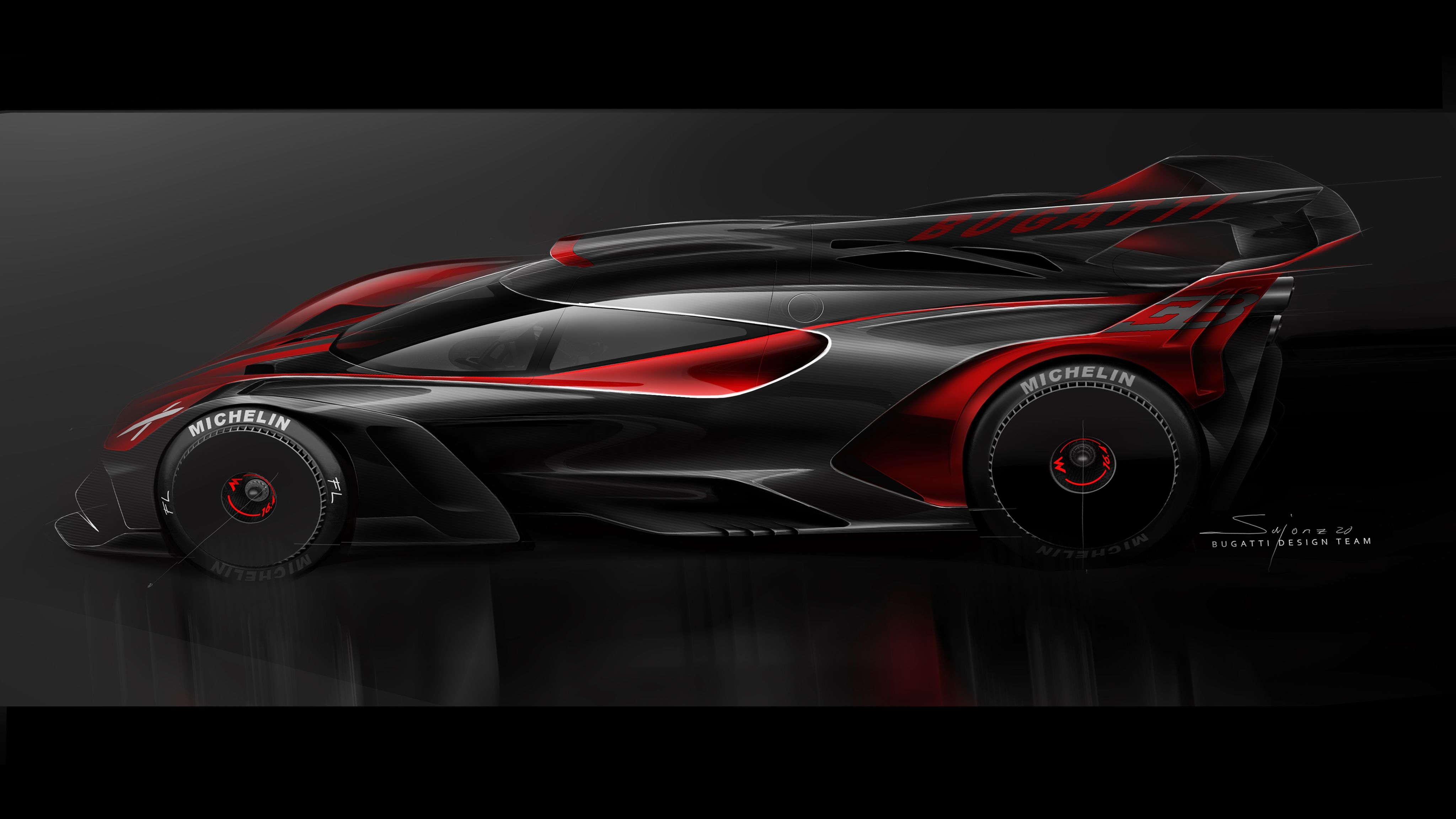 4100x2310 The Bugatti Bolide is a Lightweight, Ludicrous, Horsepower Track Weapon, Desktop