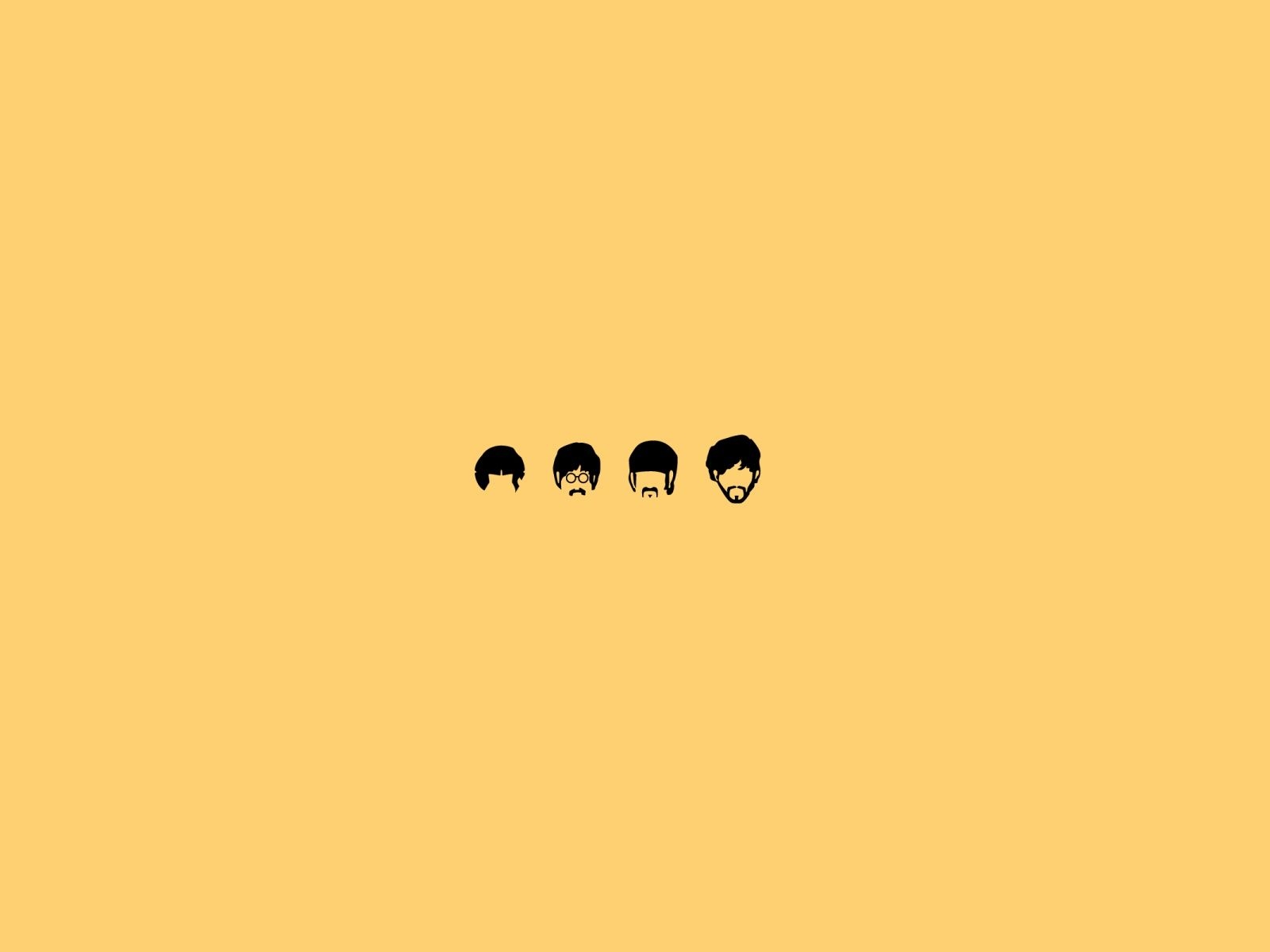 1600x1200 The Beatles Minimalistic Illustration Twitter Header Photo. Twitter header photo, The beatles, Beatles wallpaper, Desktop