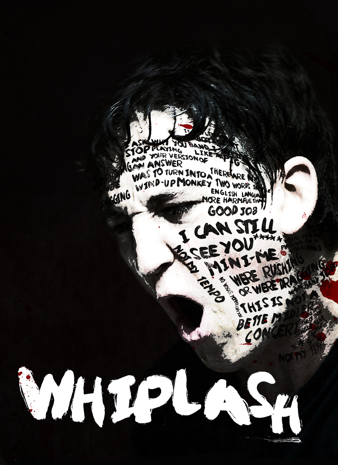 1170x1600 Whiplash film poster, Phone