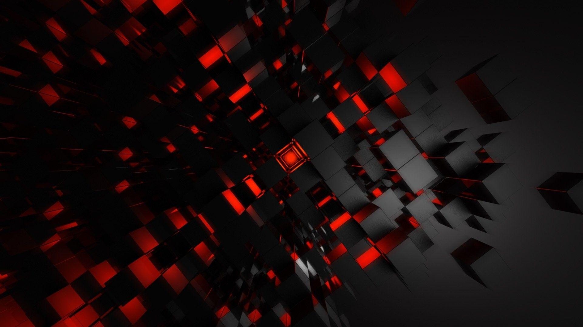 1920x1080 Black and Red Wallpaper, Desktop