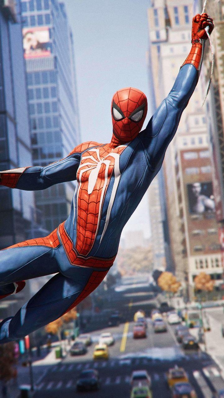 720x1280 Spider Man Ps Video Game, Hanging.com, Phone