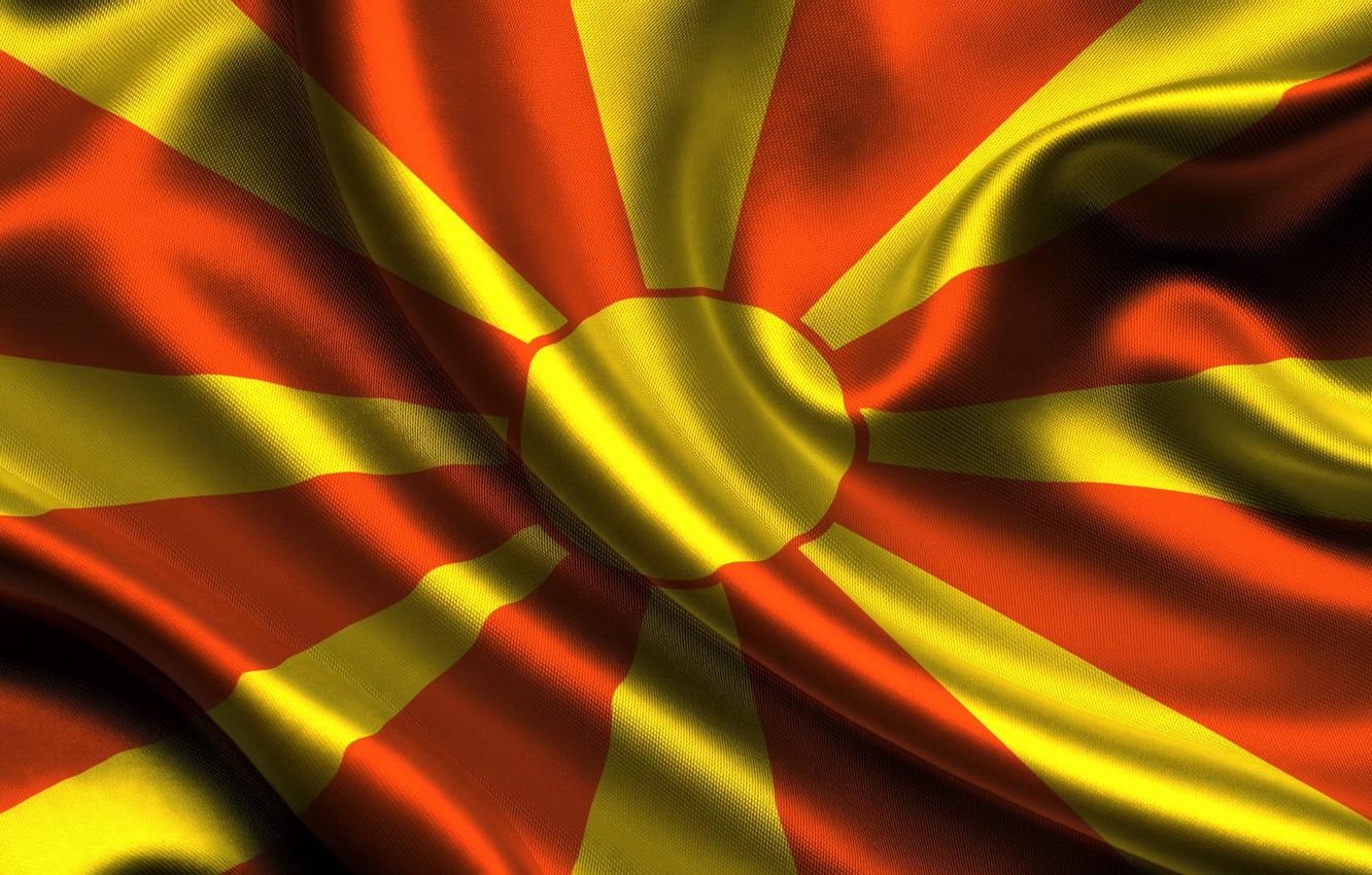 1340x850 Wallpaper Flag, flag, Republic, Macedonias, macedonia image, Desktop