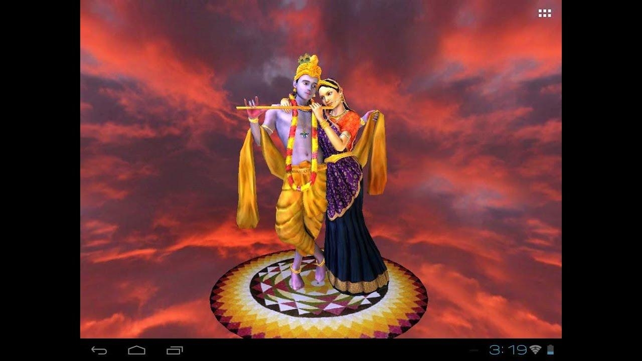 1280x720 Animated radha krishna wallpaper for pc, Desktop