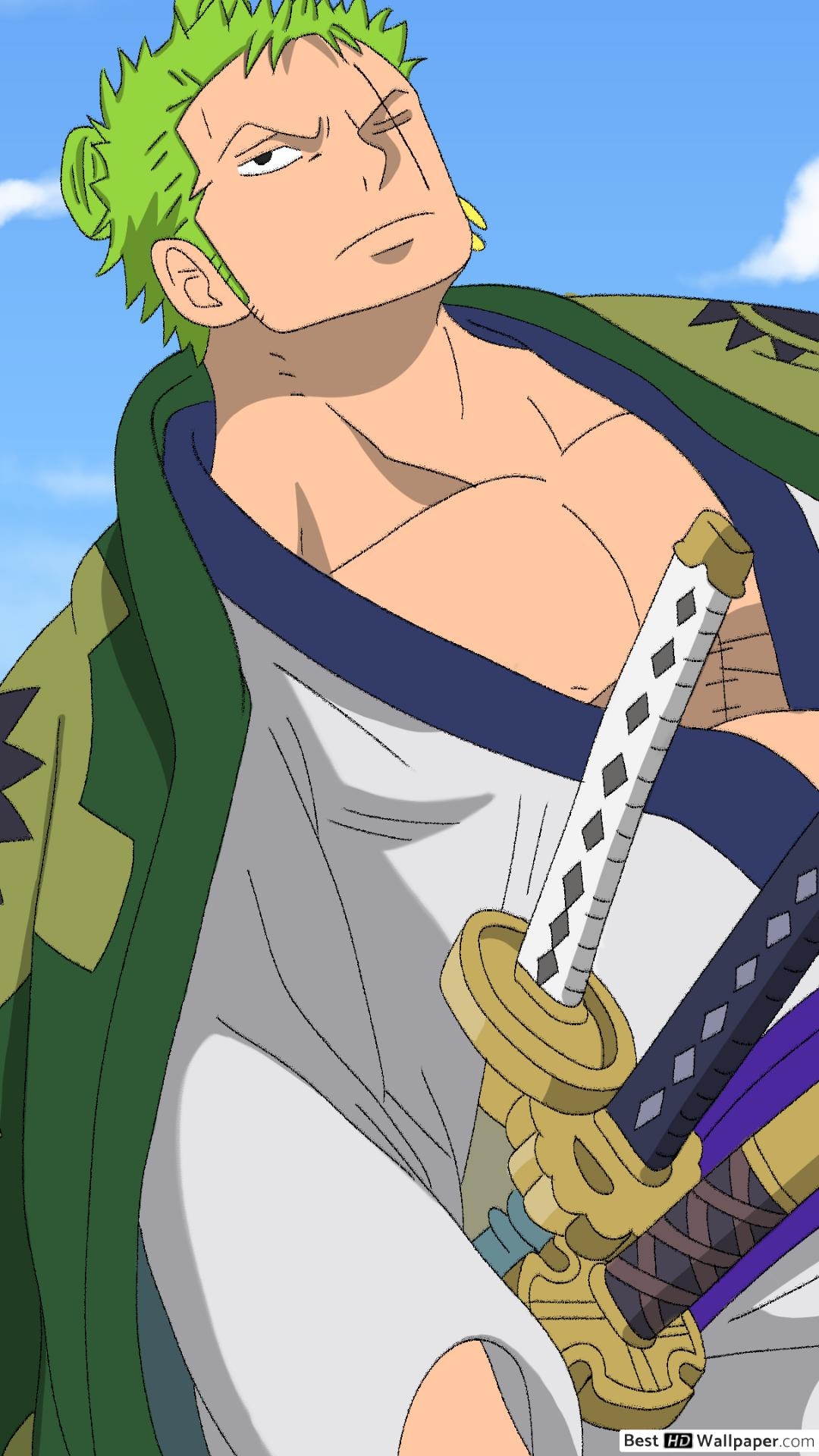 1080x1920 One Piece, Roronoa Zoro HD wallpaper download, Phone